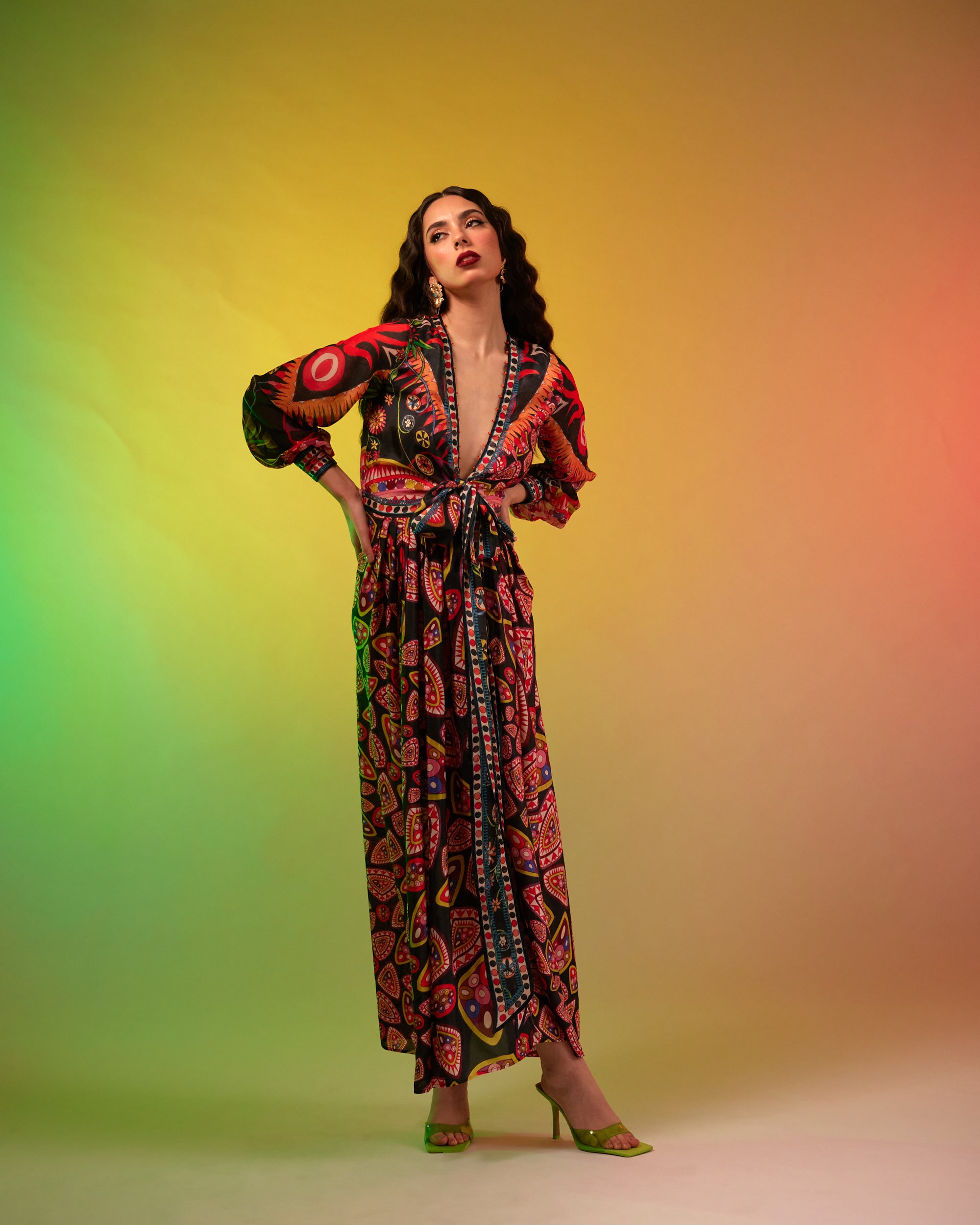 Sicily : Viviana - Black/Multi
