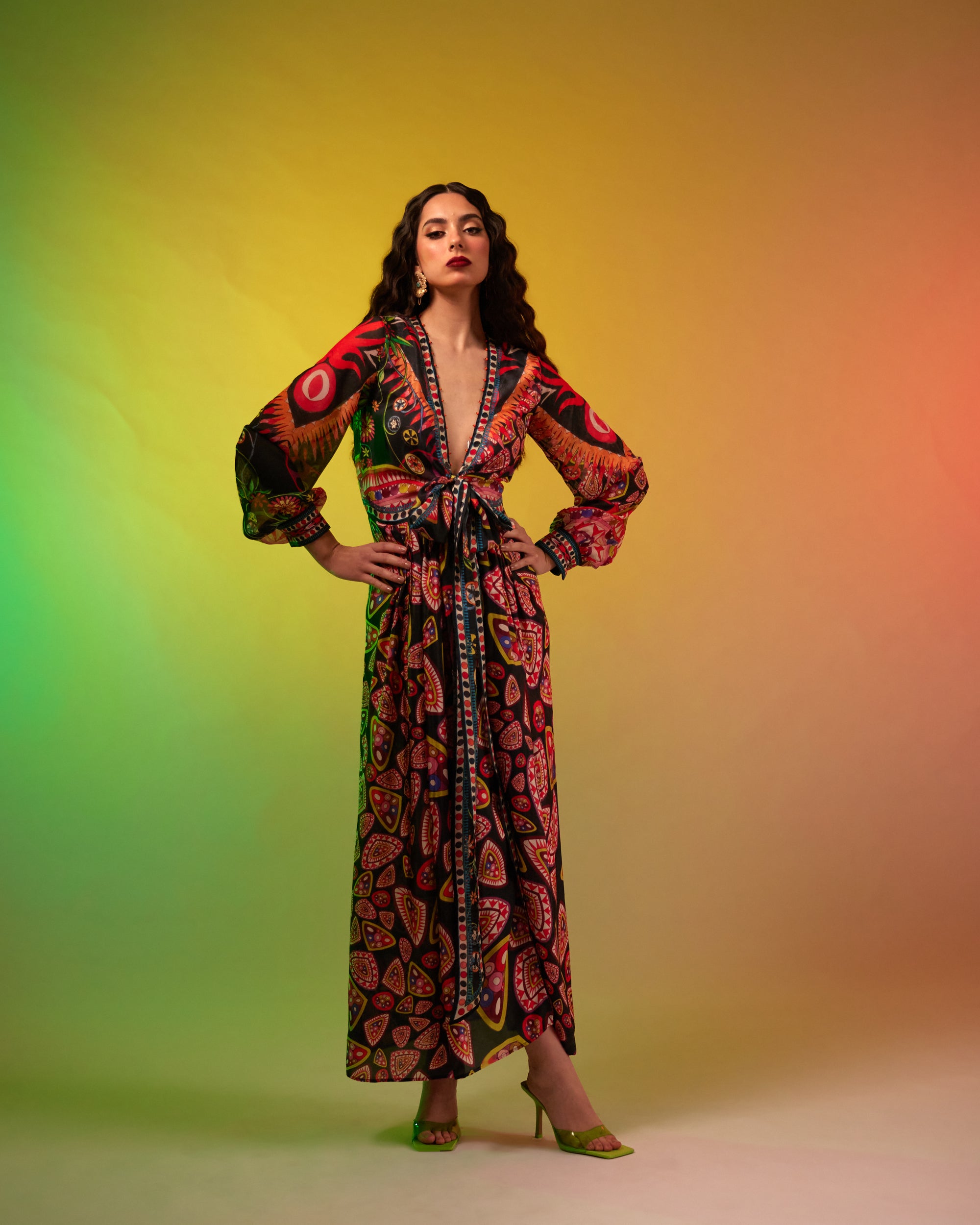 Sicily : Viviana - Black/Multi