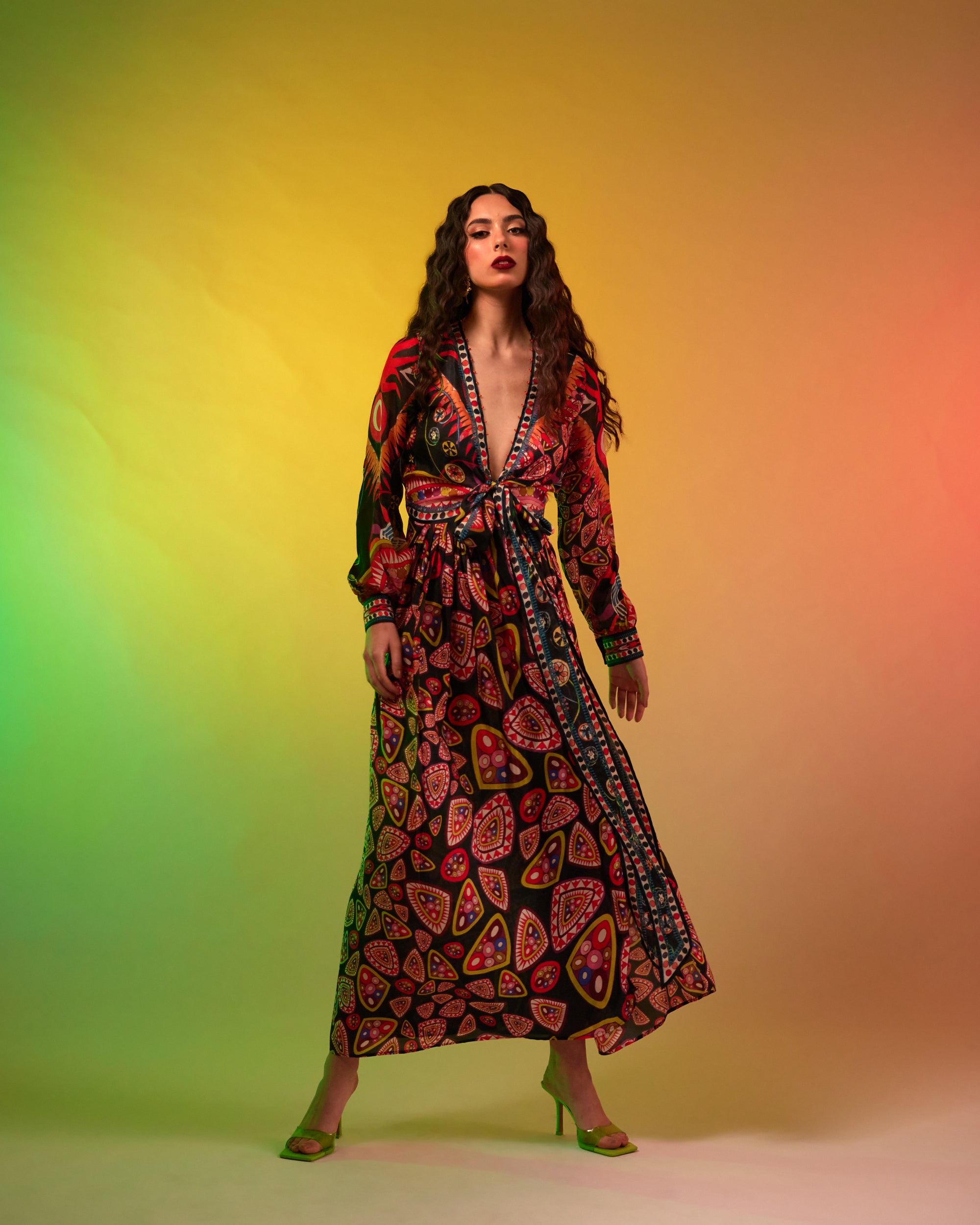 Sicily : Viviana - Black/Multi
