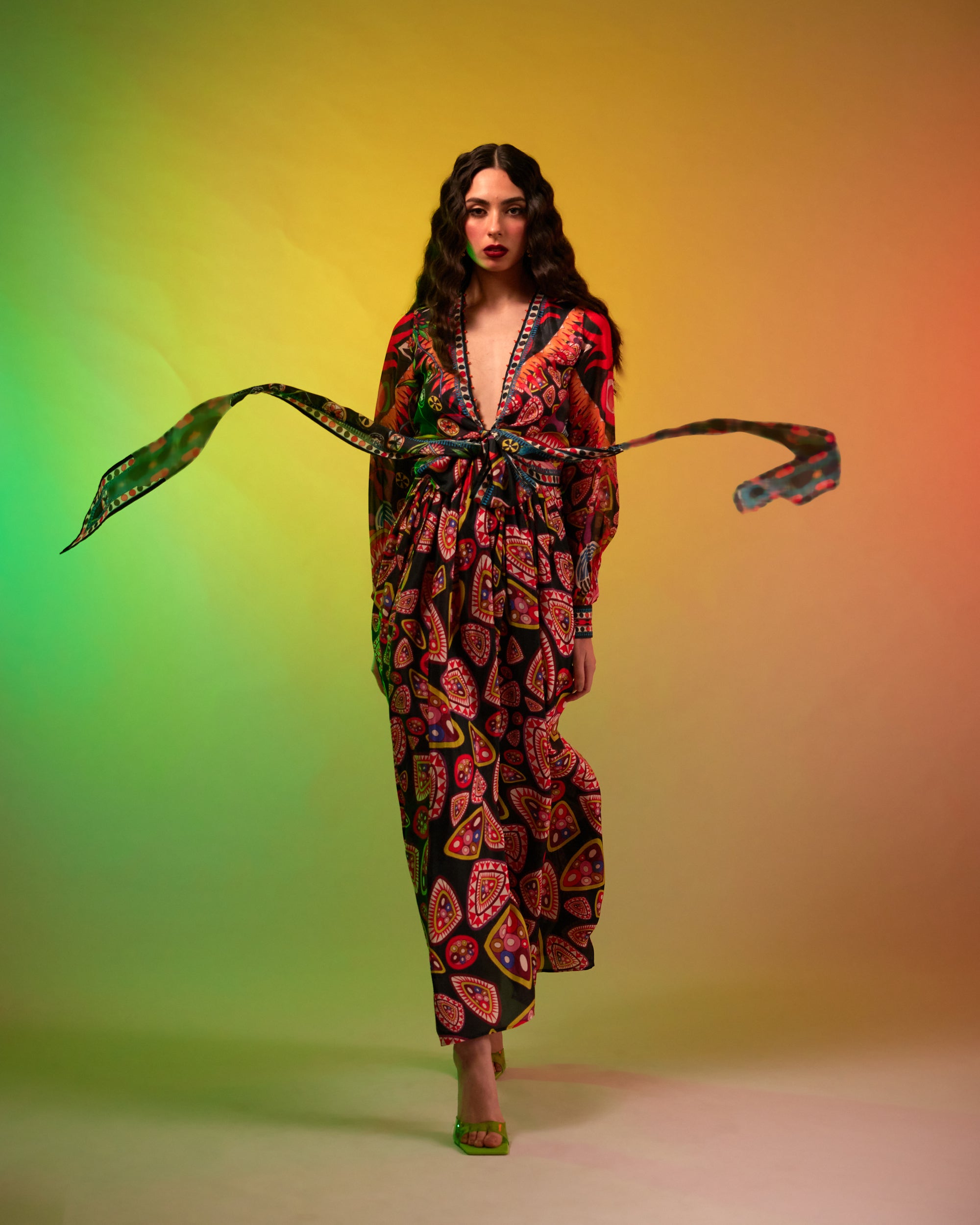 Sicily : Viviana - Black/Multi