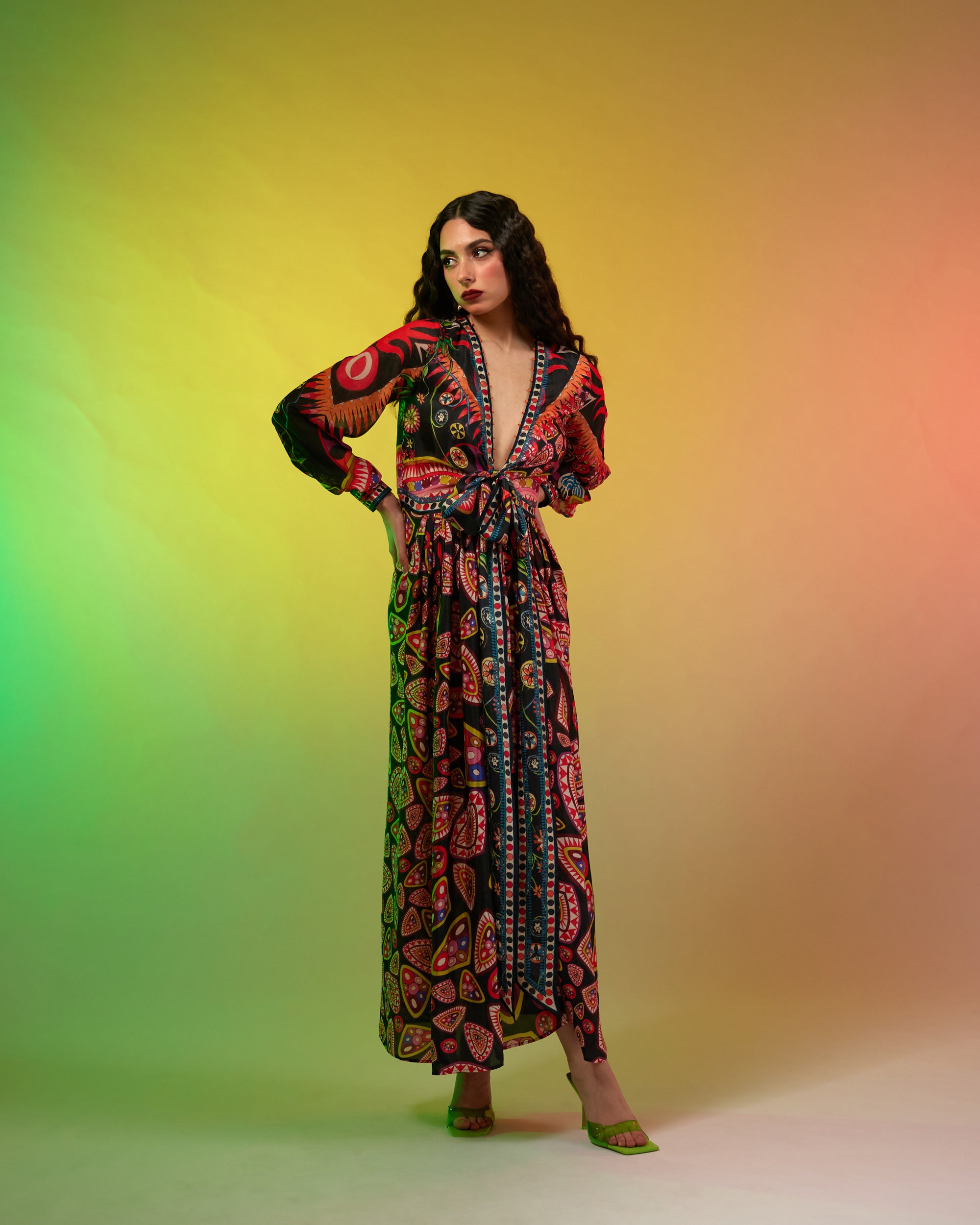 Sicily : Viviana - Black/Multi