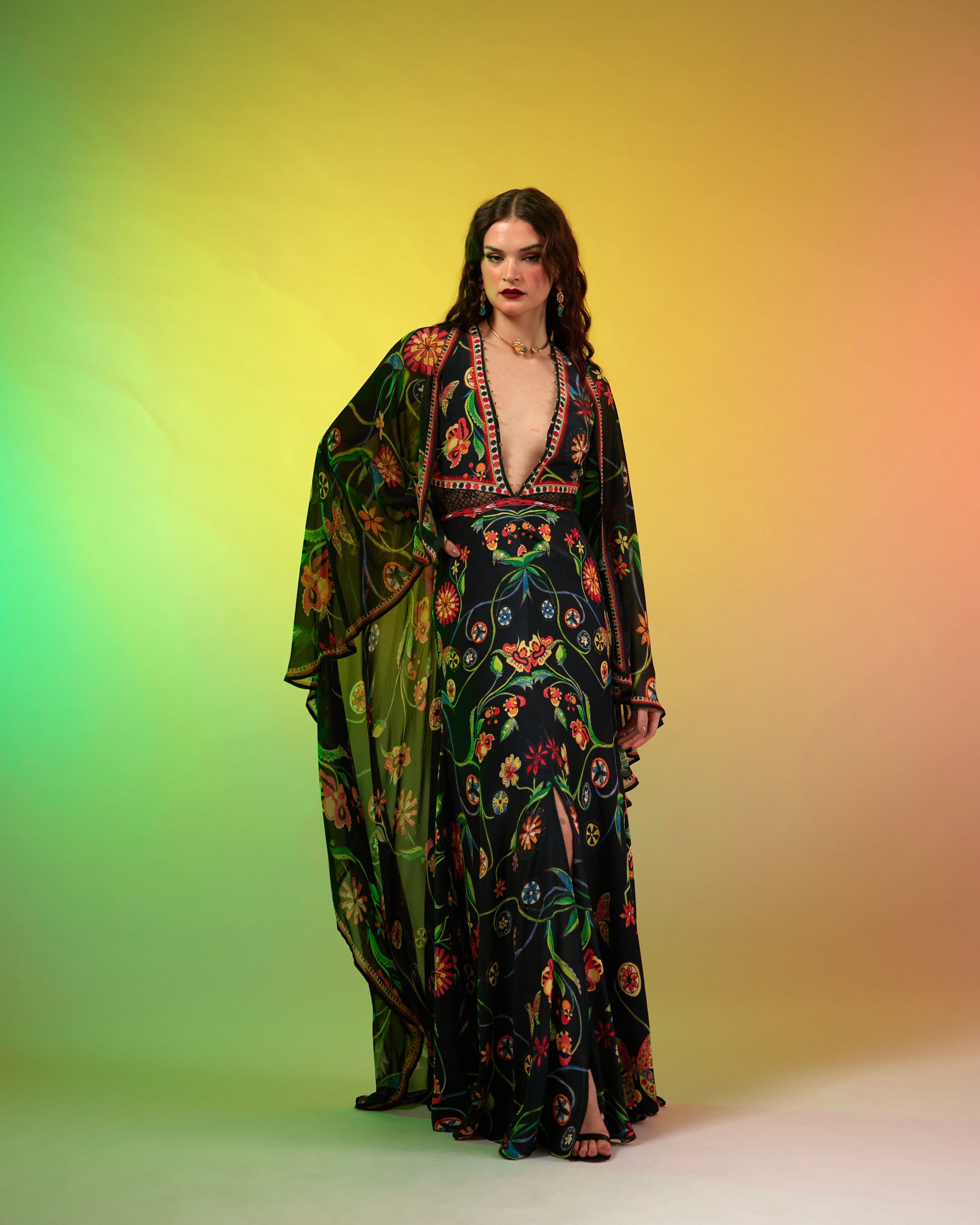 Sicily : Camilla - Black/Multi