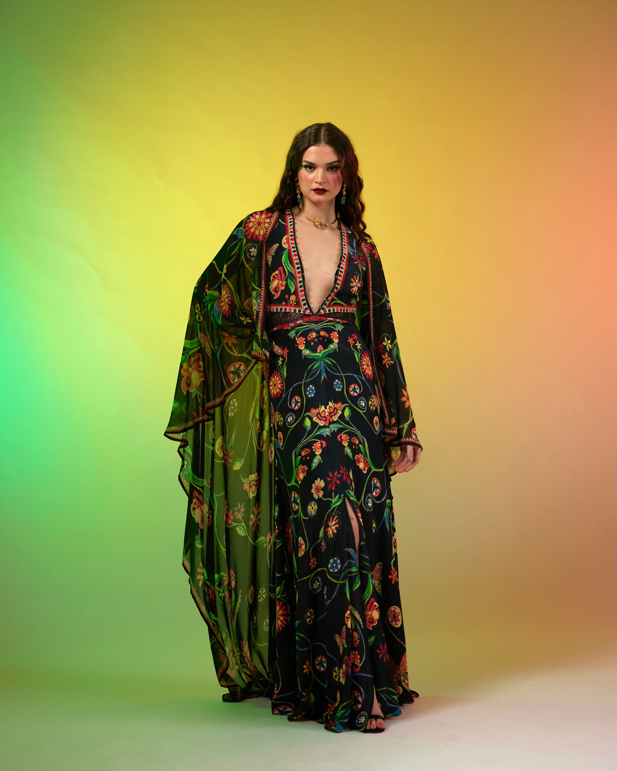 Sicily : Camilla - Black/Multi