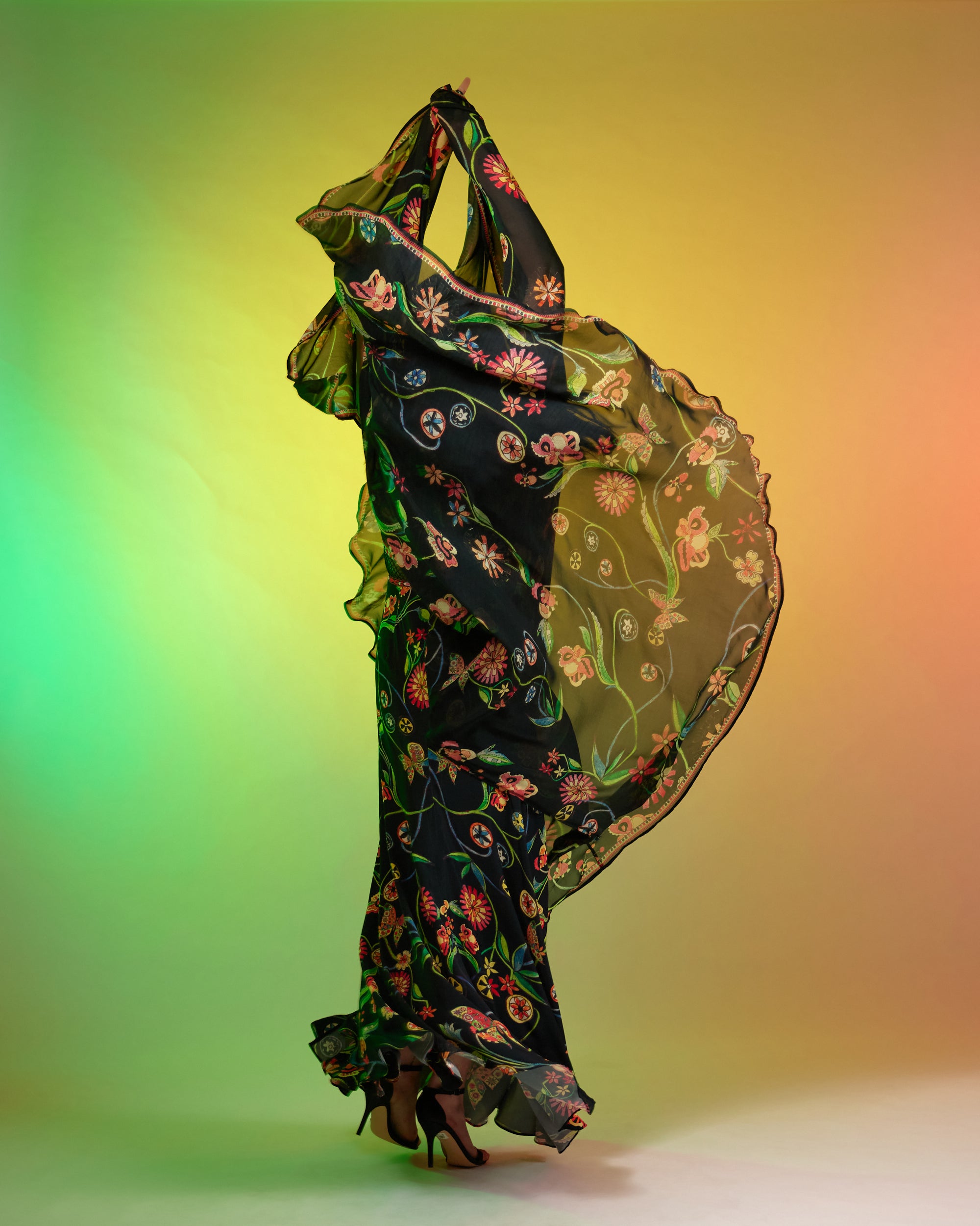 Sicily : Camilla - Black/Multi