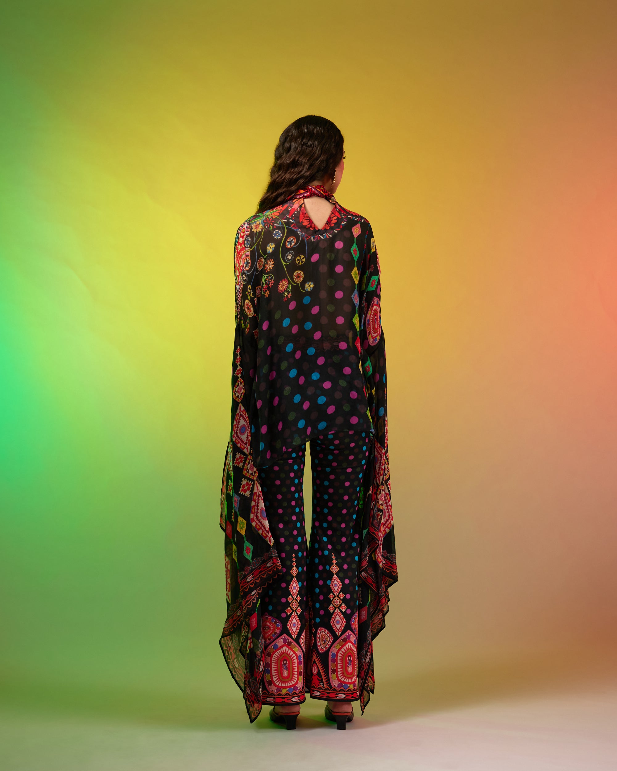 Sicily : Gabriella - Black/Multi