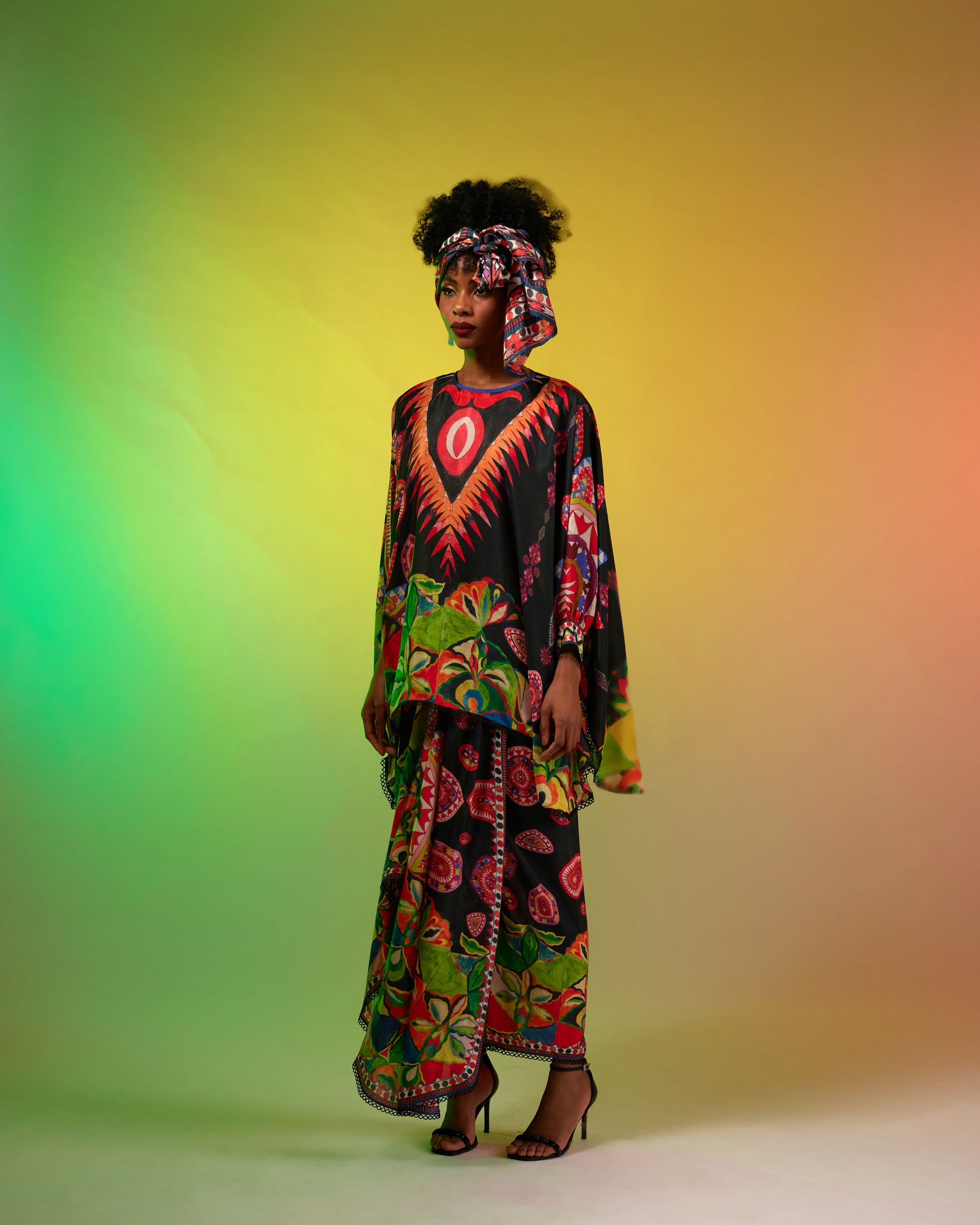 Sicily : Colette - Black/Multi