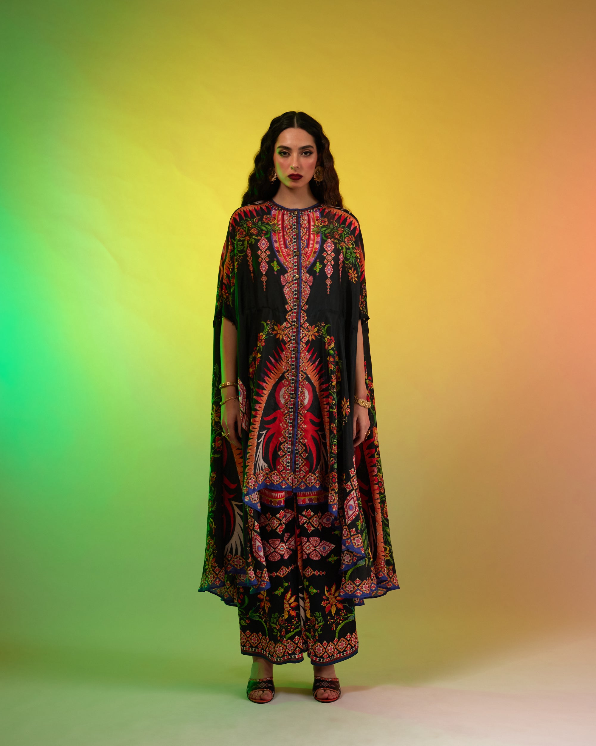 Sicily : Caprice - Black/Multi