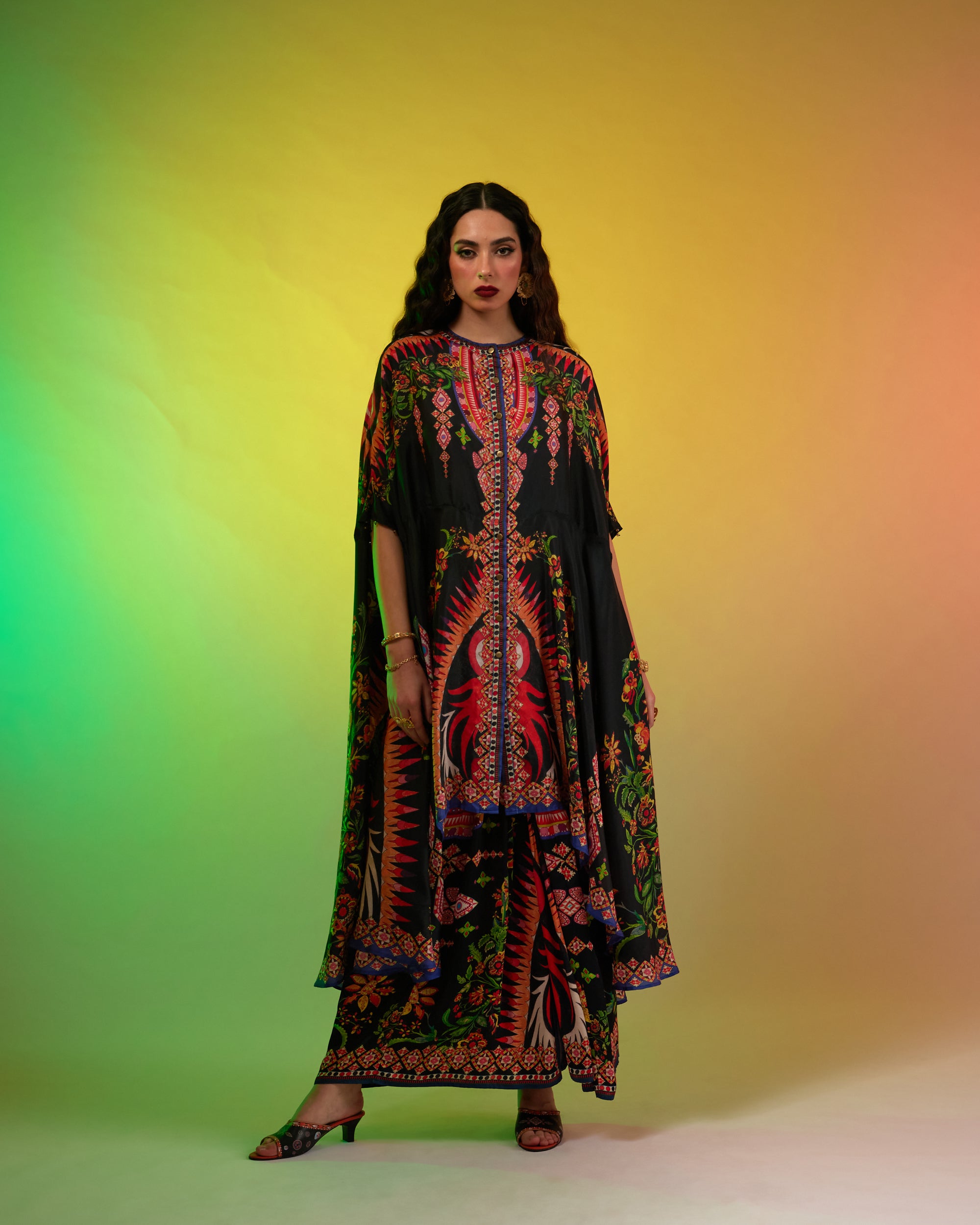 Sicily : Caprice - Black/Multi