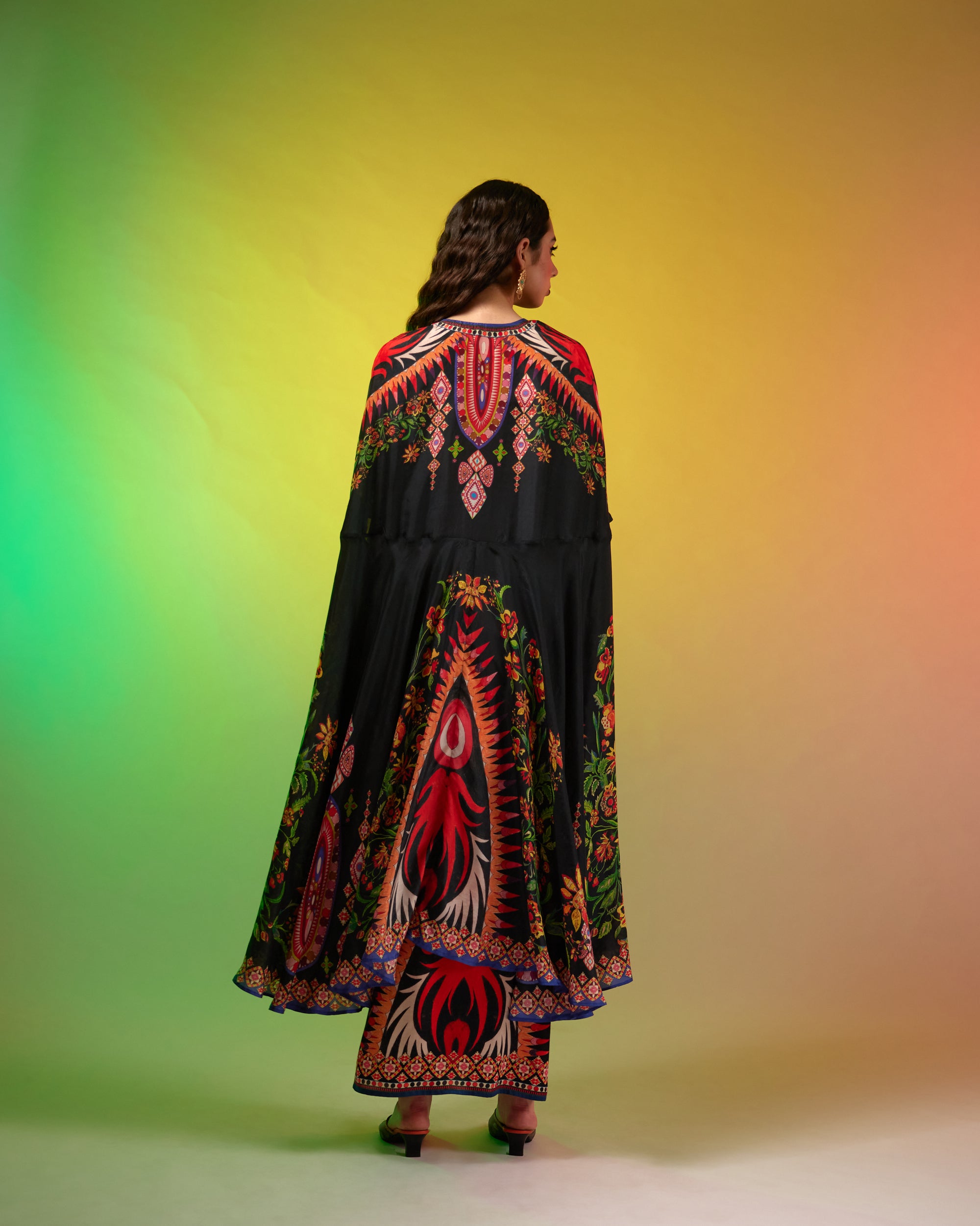 Sicily : Caprice - Black/Multi
