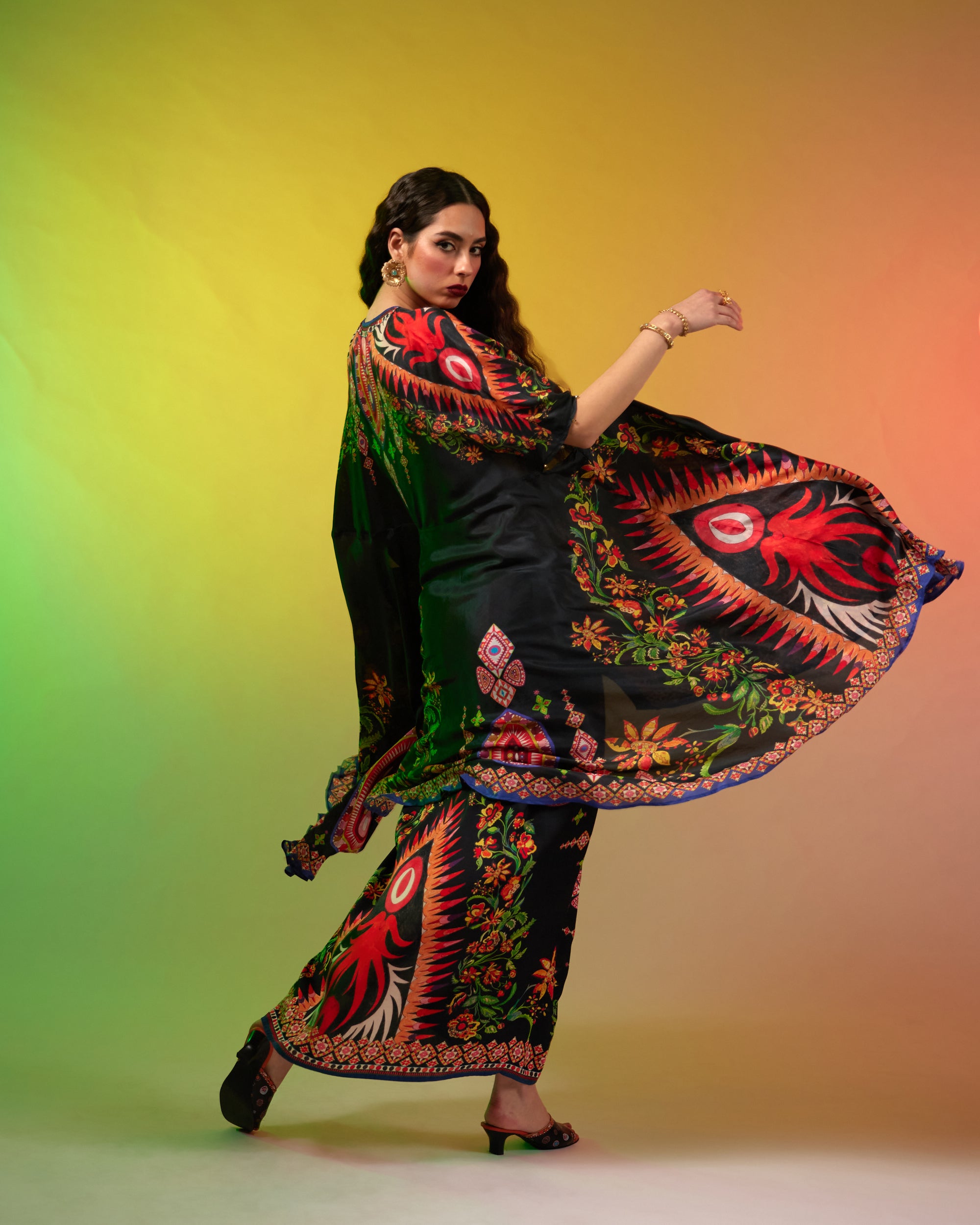 Sicily : Caprice - Black/Multi