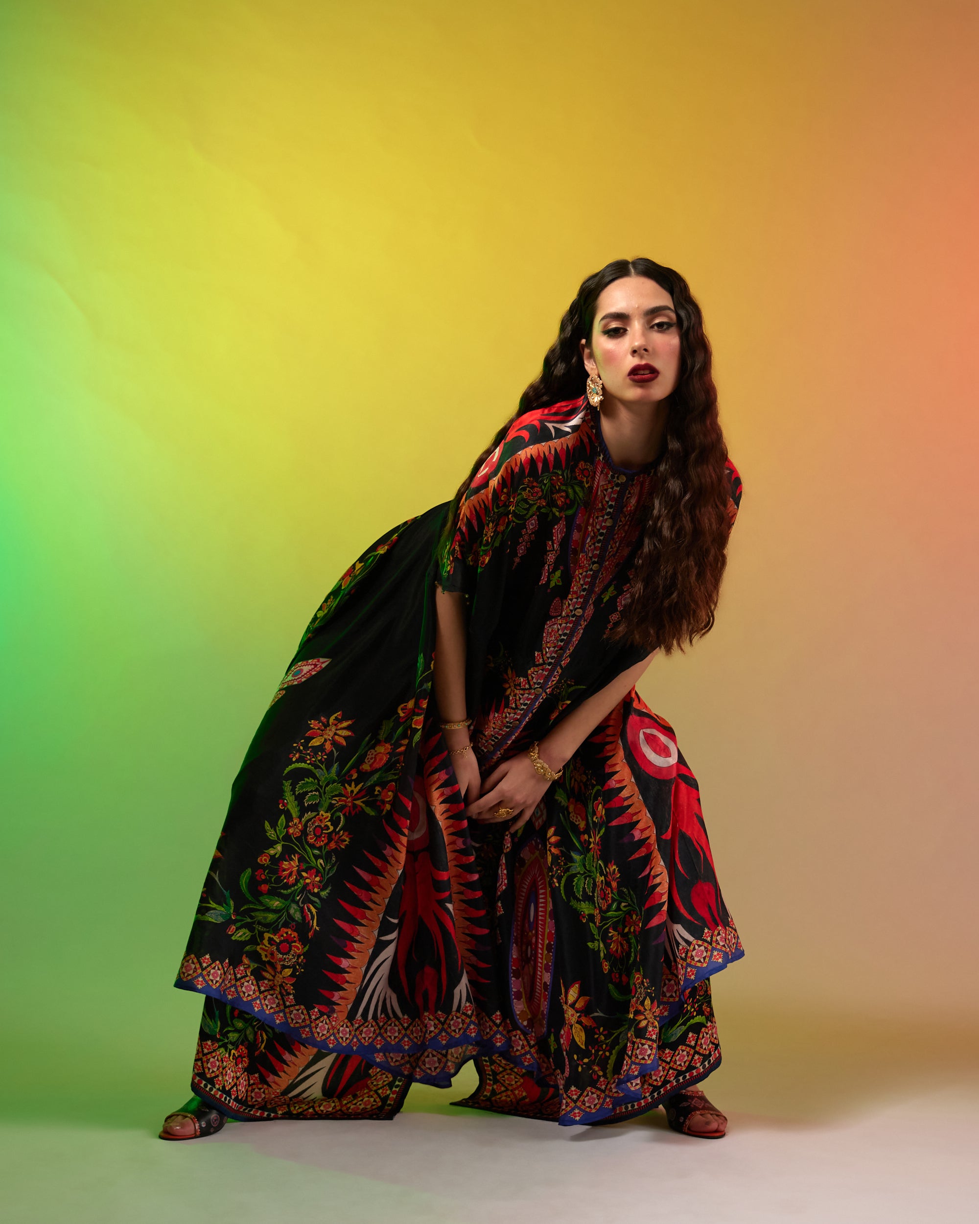 Sicily : Caprice - Black/Multi