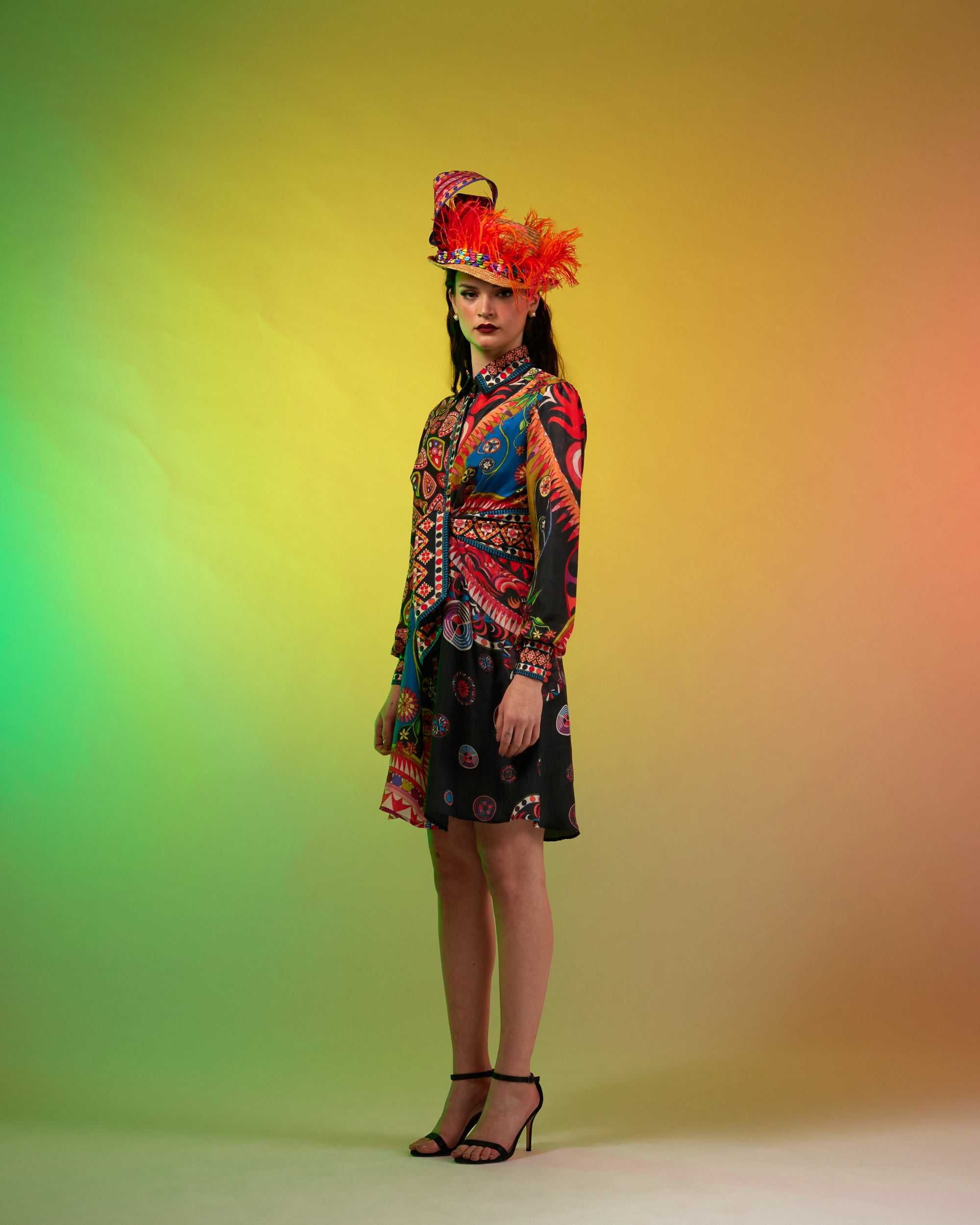 Sicily : Rashida - Black/Multi