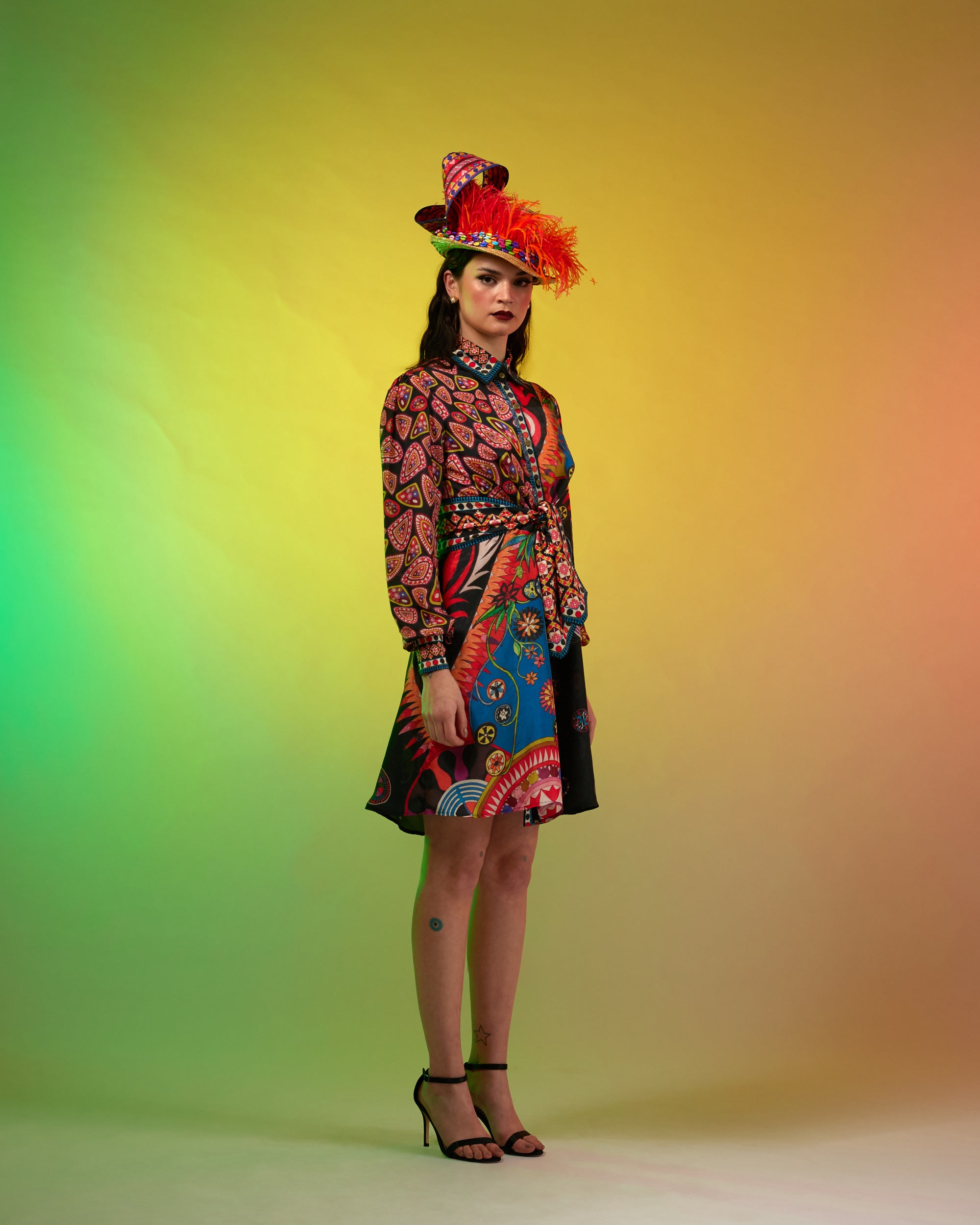 Sicily : Rashida - Black/Multi
