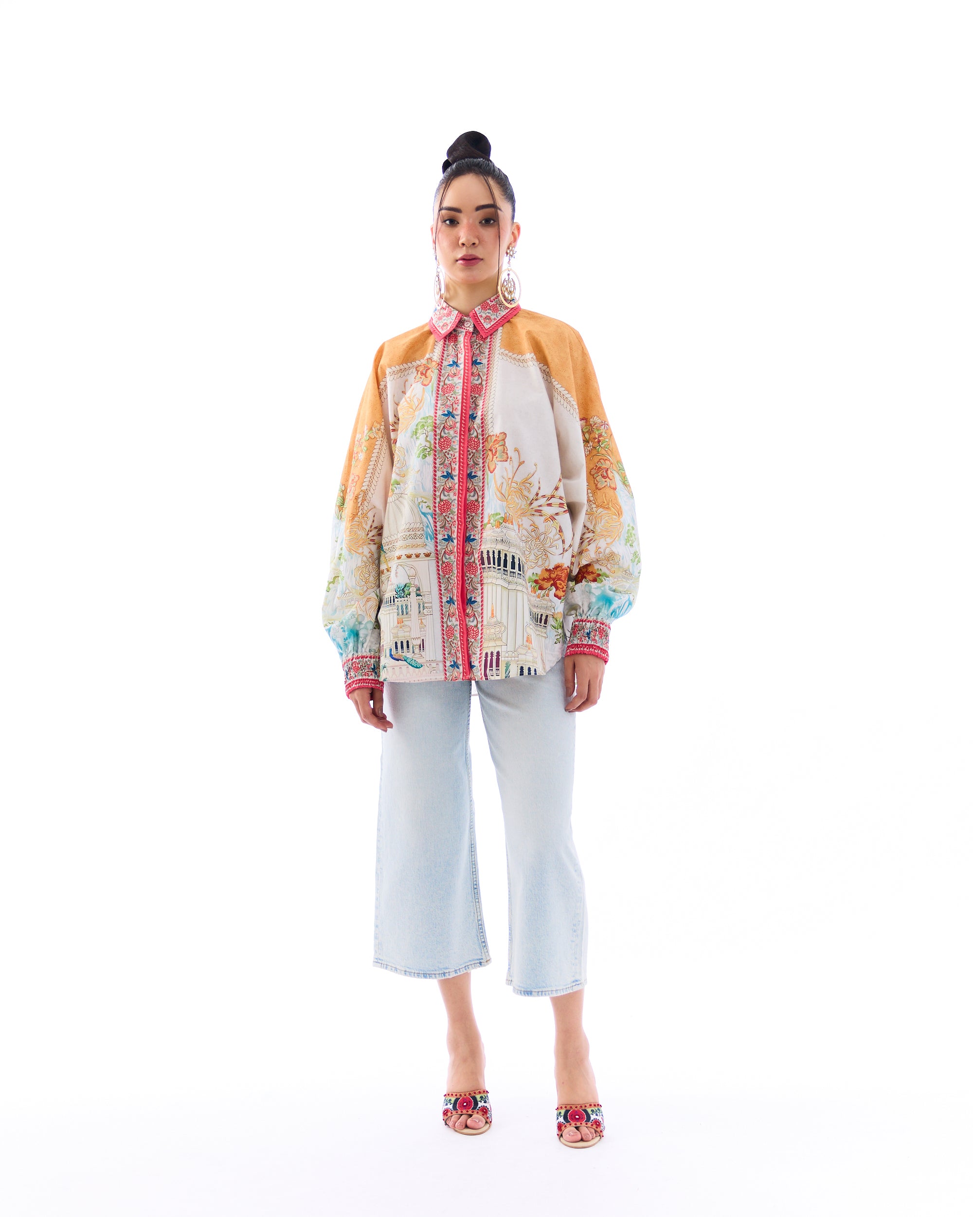 J'adore : Faiza - Ivory/Orange