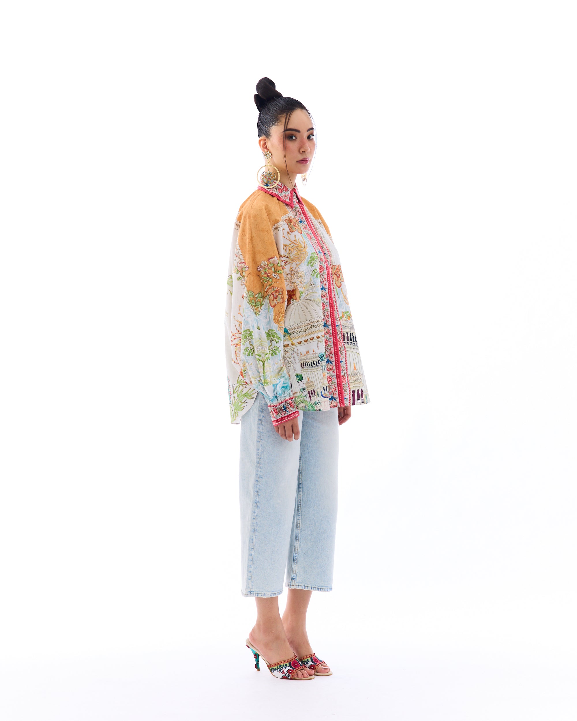 J'adore : Faiza - Ivory/Orange
