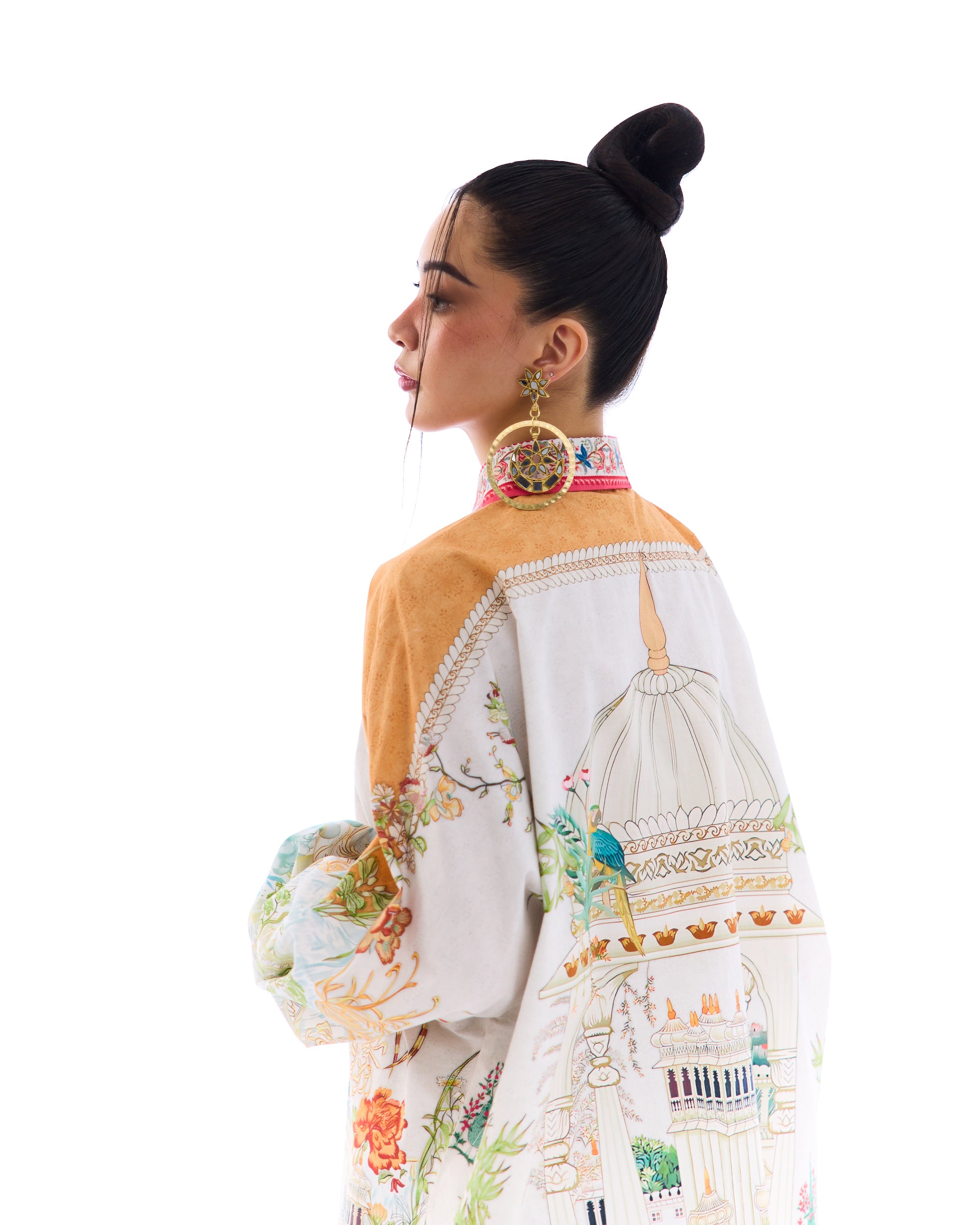 J'adore : Faiza - Ivory/Orange