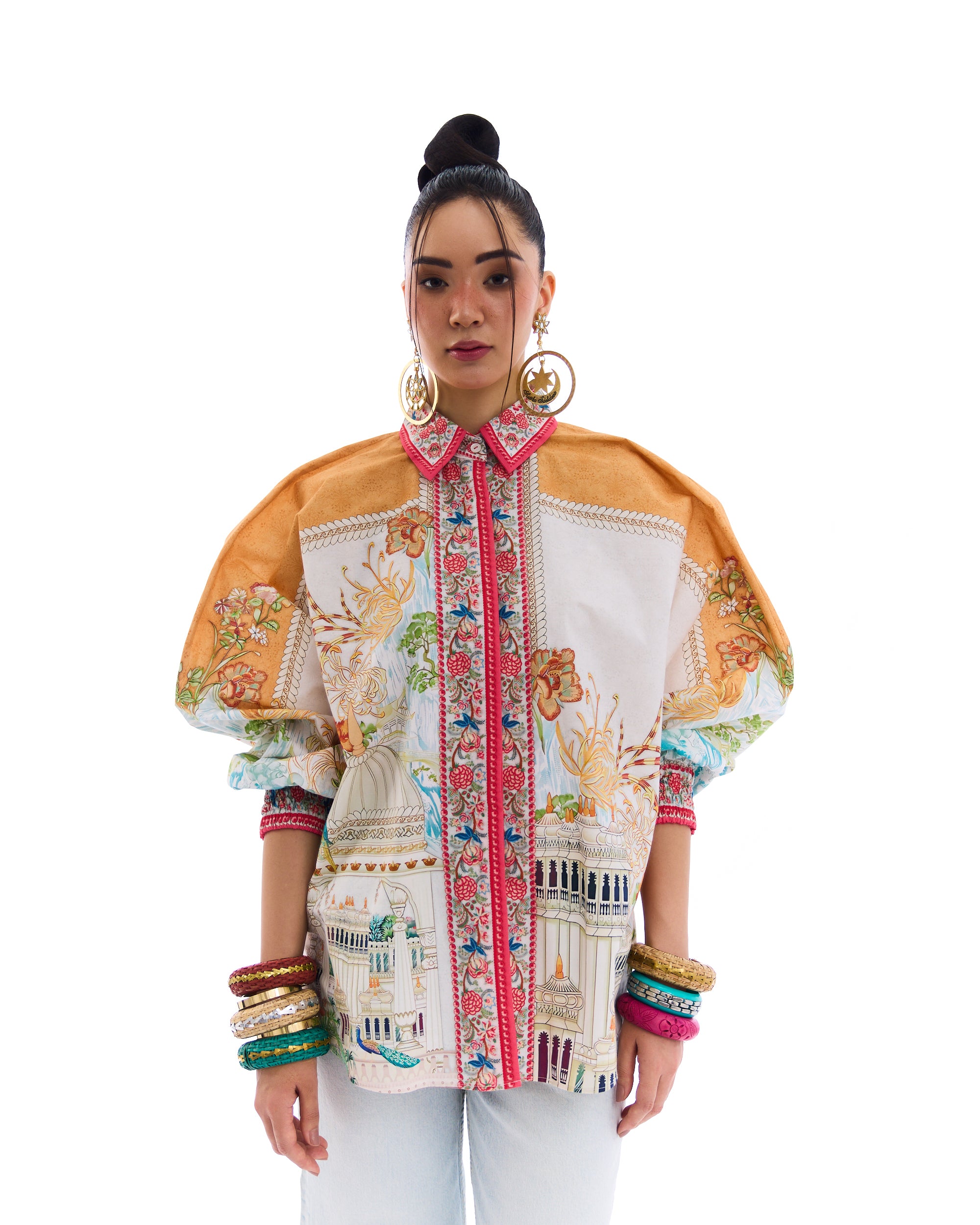 J'adore : Faiza - Ivory/Orange
