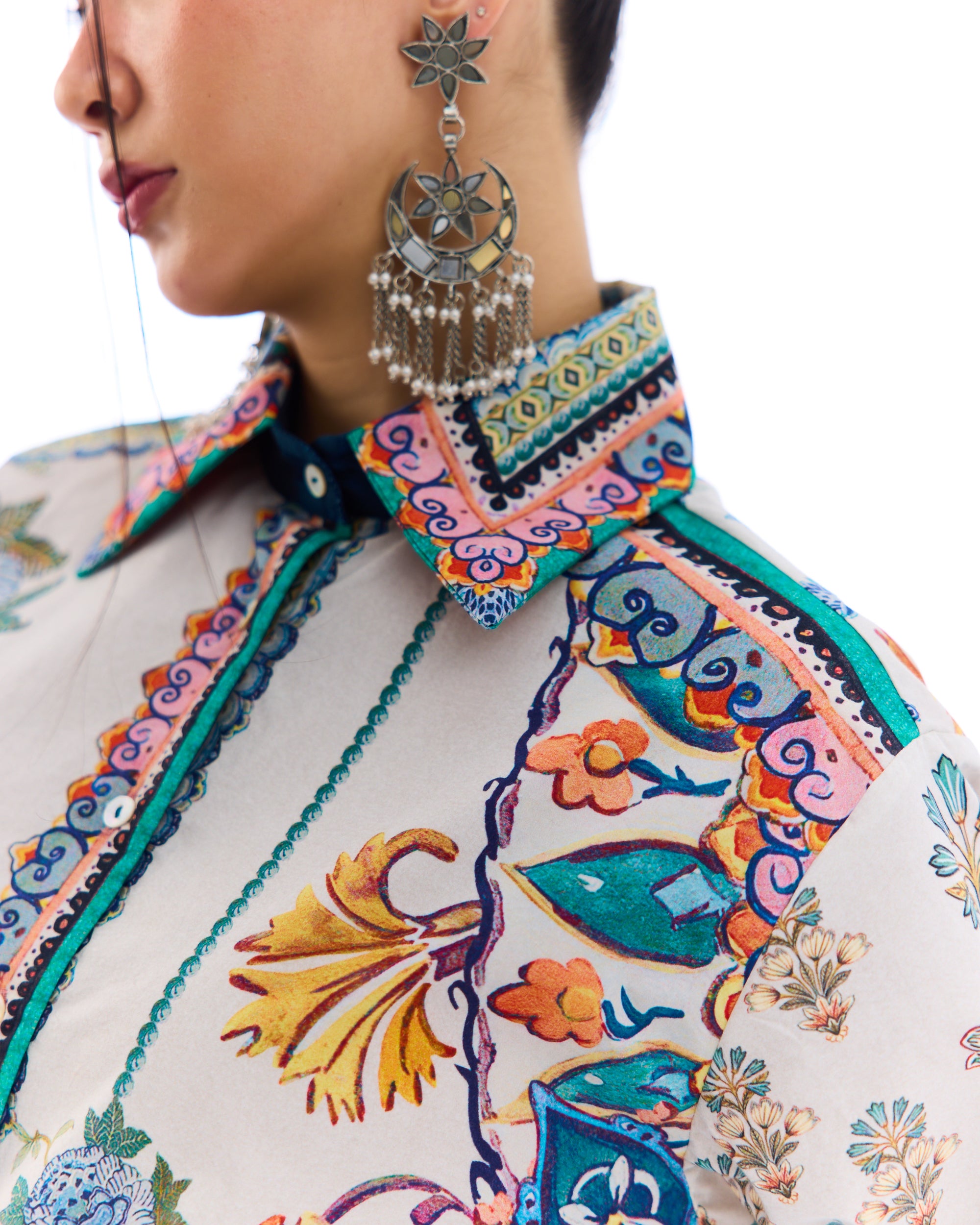 J'adore : Ferhana - Ivory/Blue