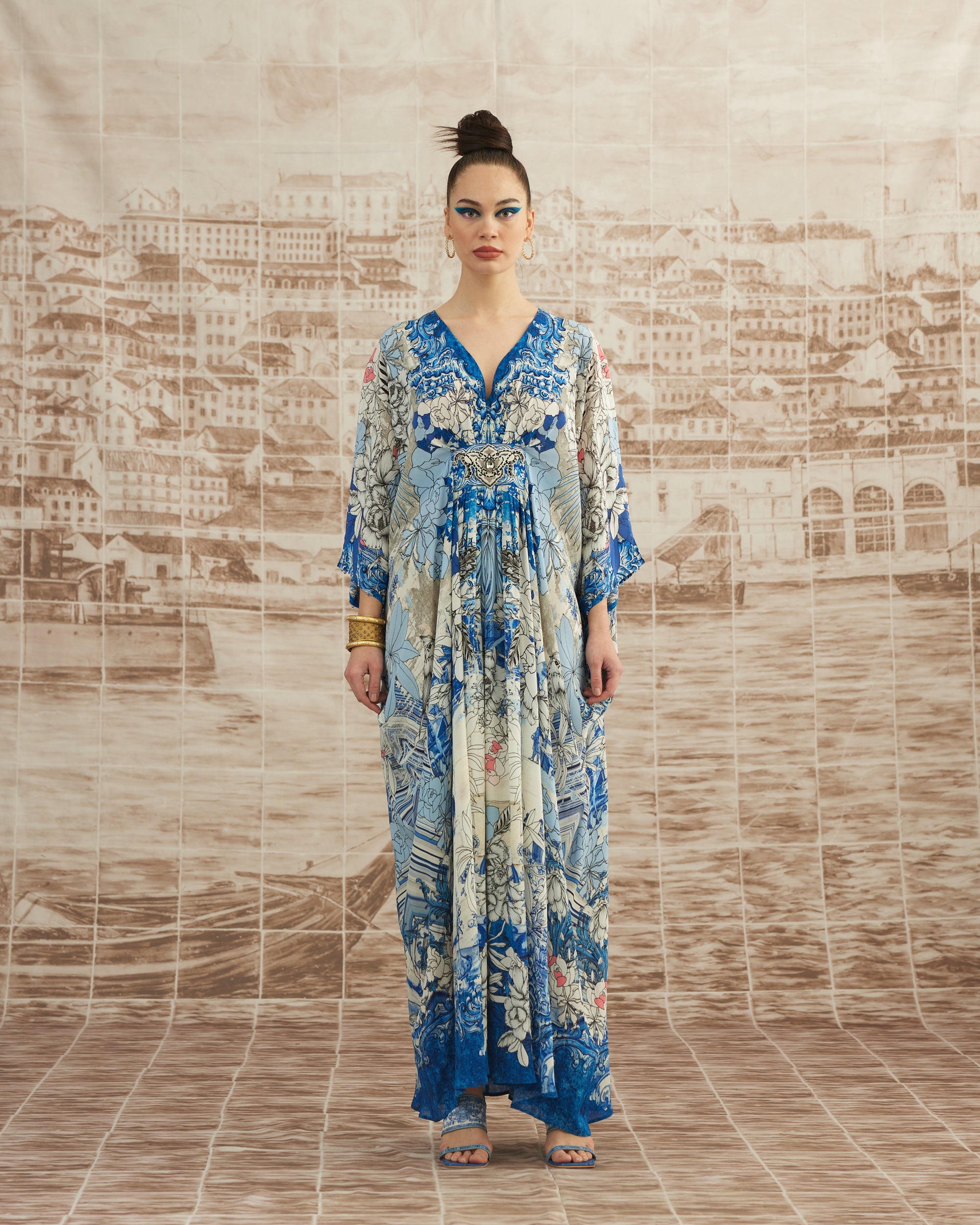 Love in Portofino (Portofino) : Imama - Blue/Coral