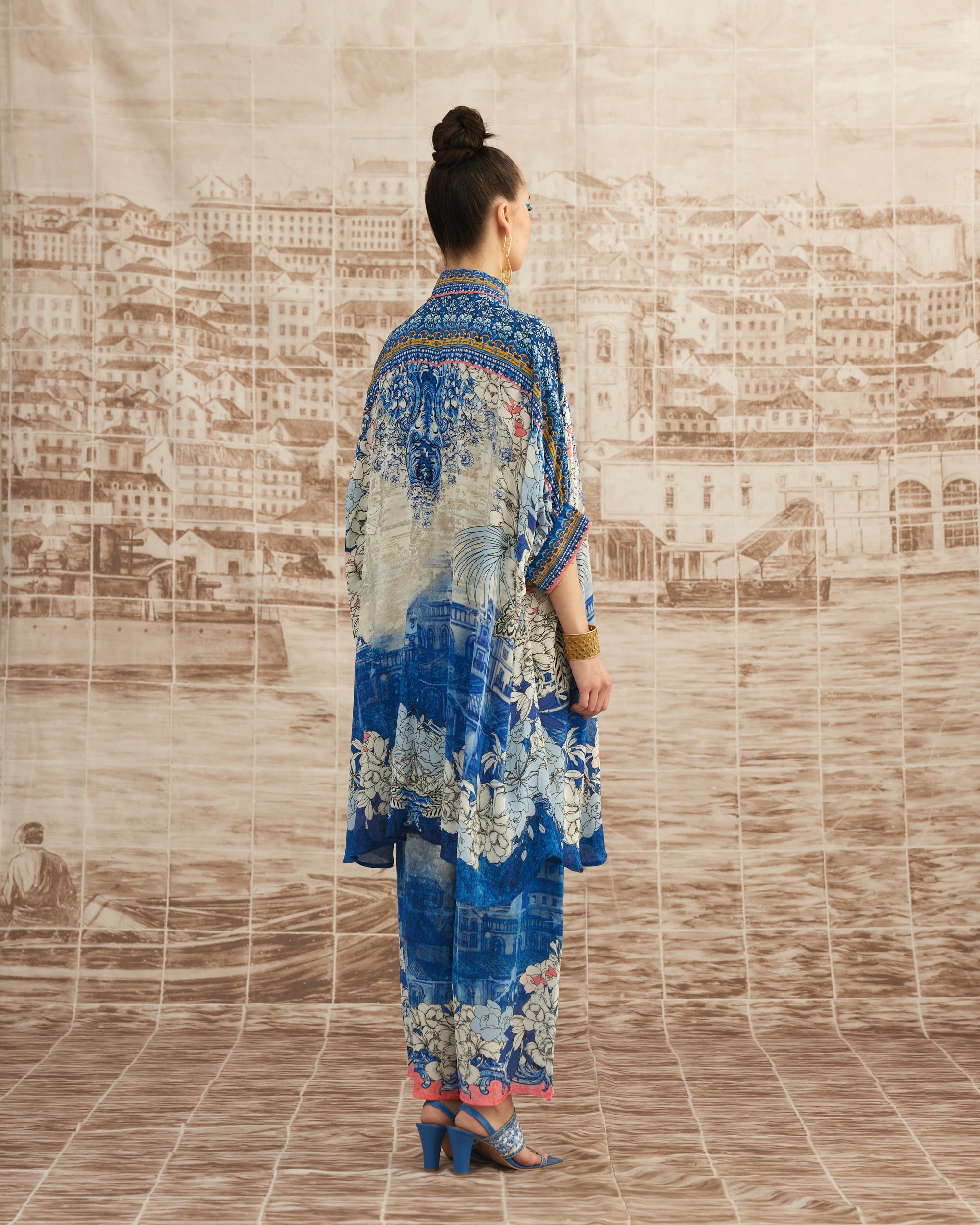 Love in Portofino (Portofino) : Kamara - Blue/Coral