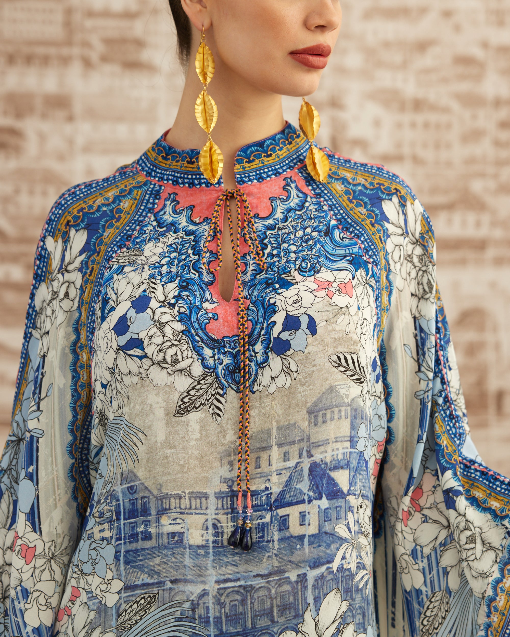 Love in Portofino (Portofino) : Ramona - Blue/Coral
