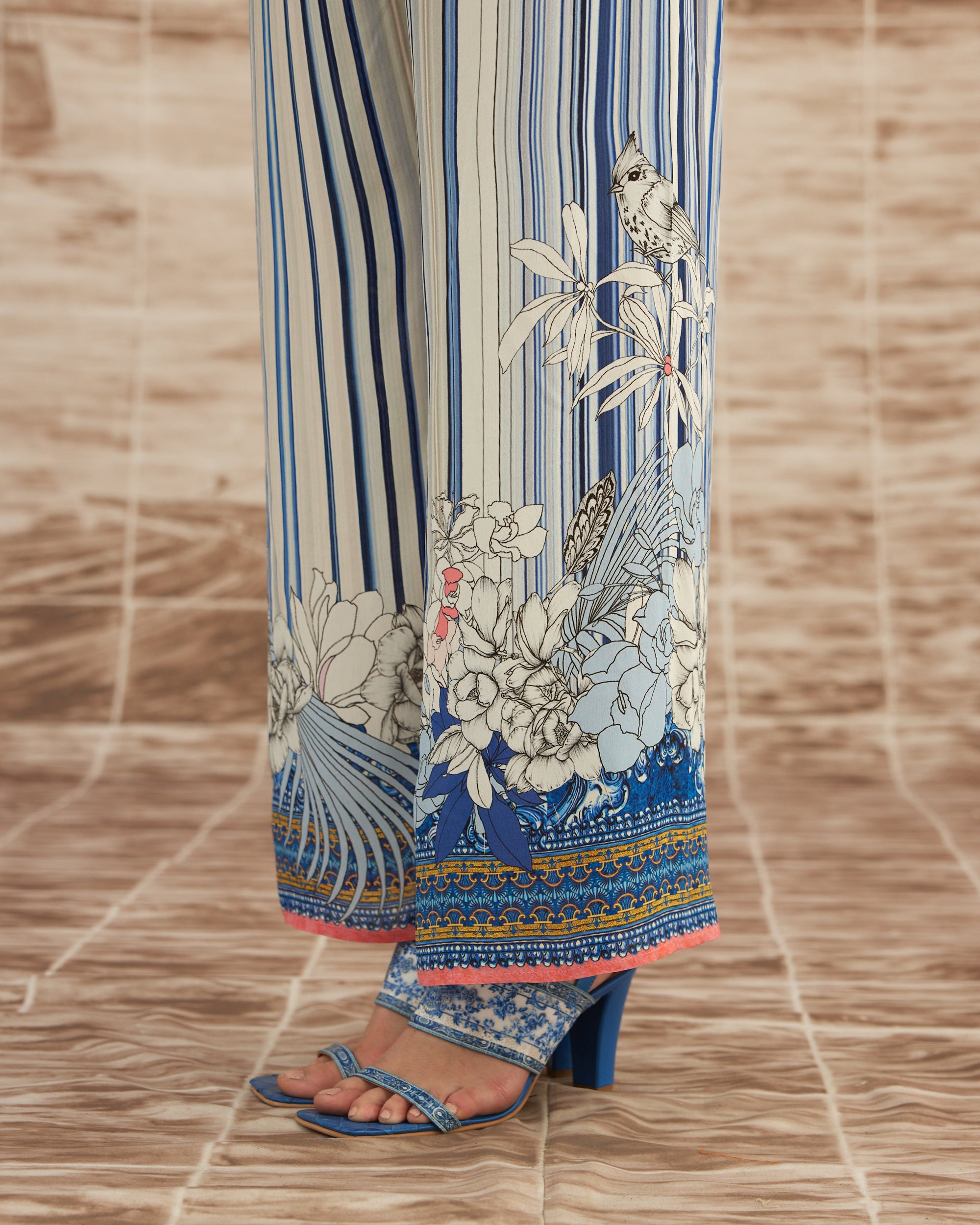 Love in Portofino (Portofino) : Ramona - Blue/Coral