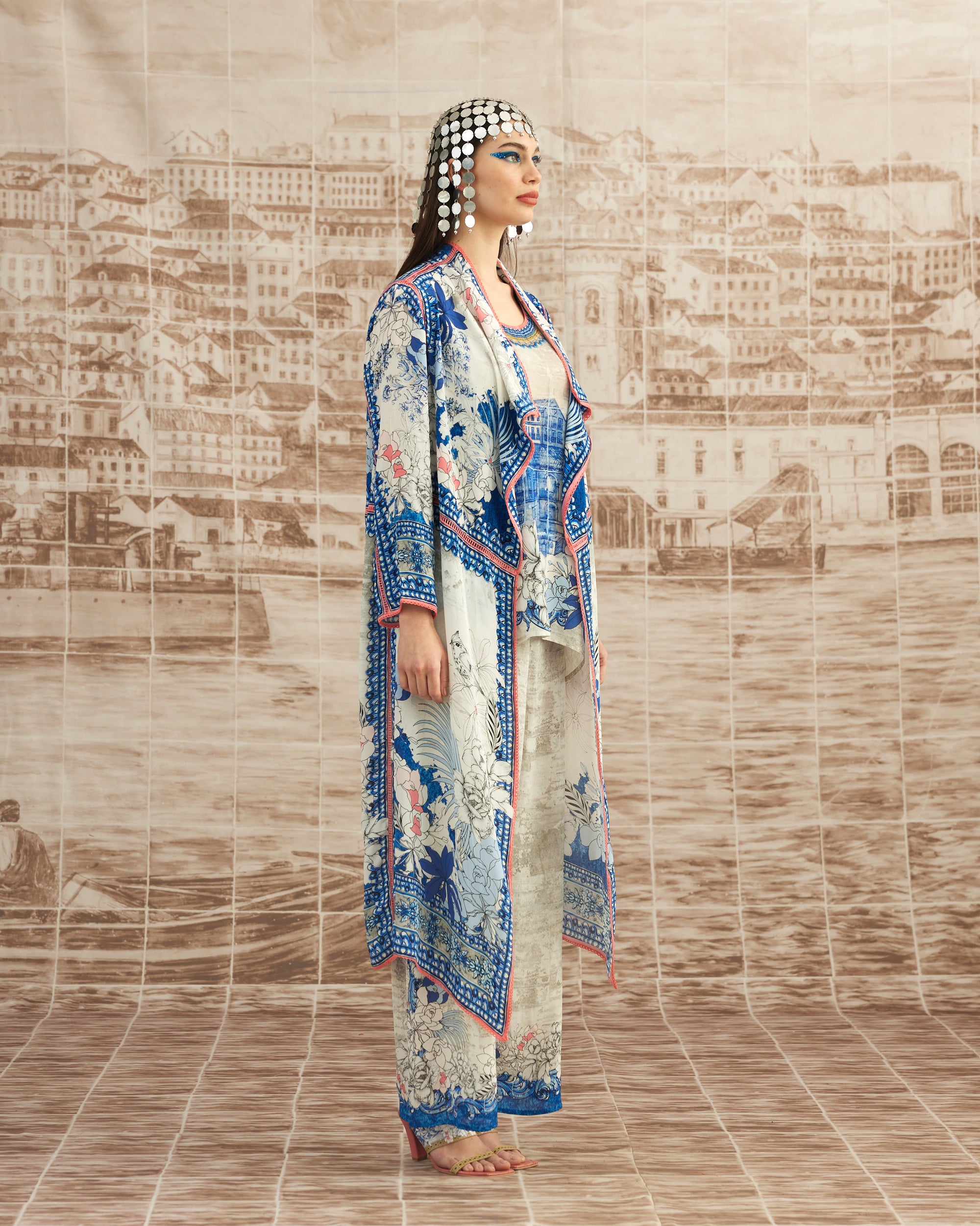 Love in Portofino (Portofino) : Ursula - Blue/Coral