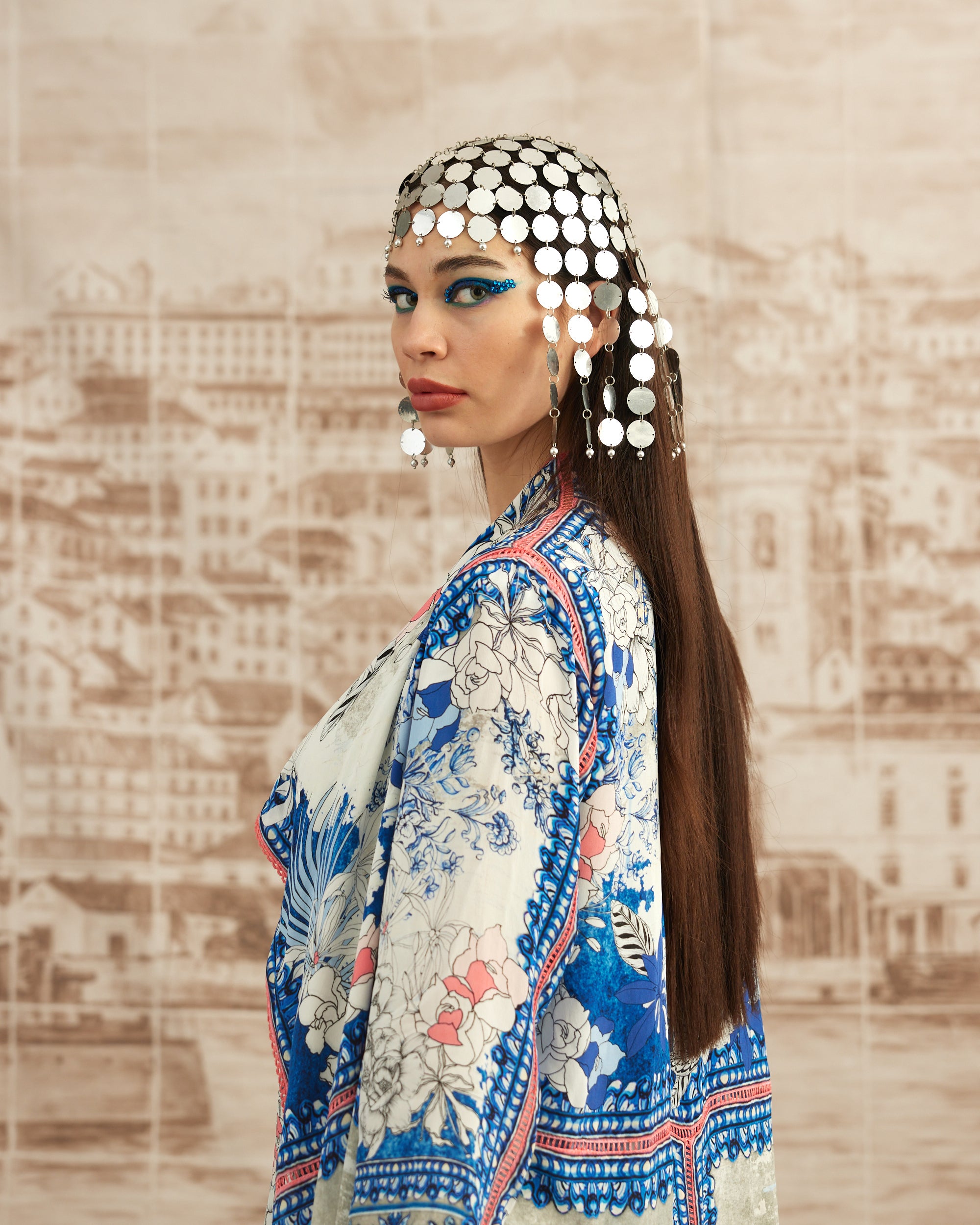 Love in Portofino (Portofino) : Ursula - Blue/Coral
