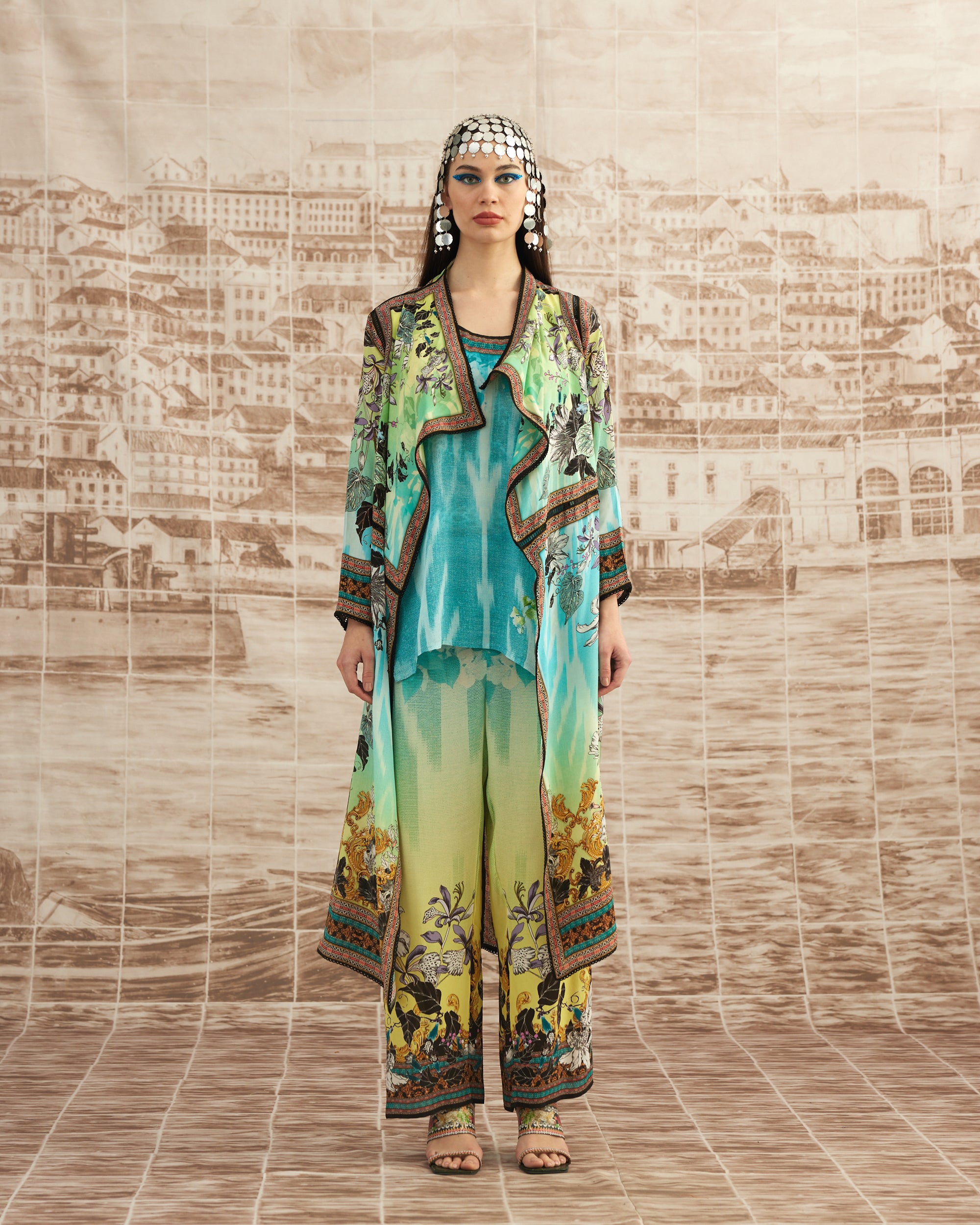 Love in Portofino (Maldives) : Ursula - Aqua/Lime