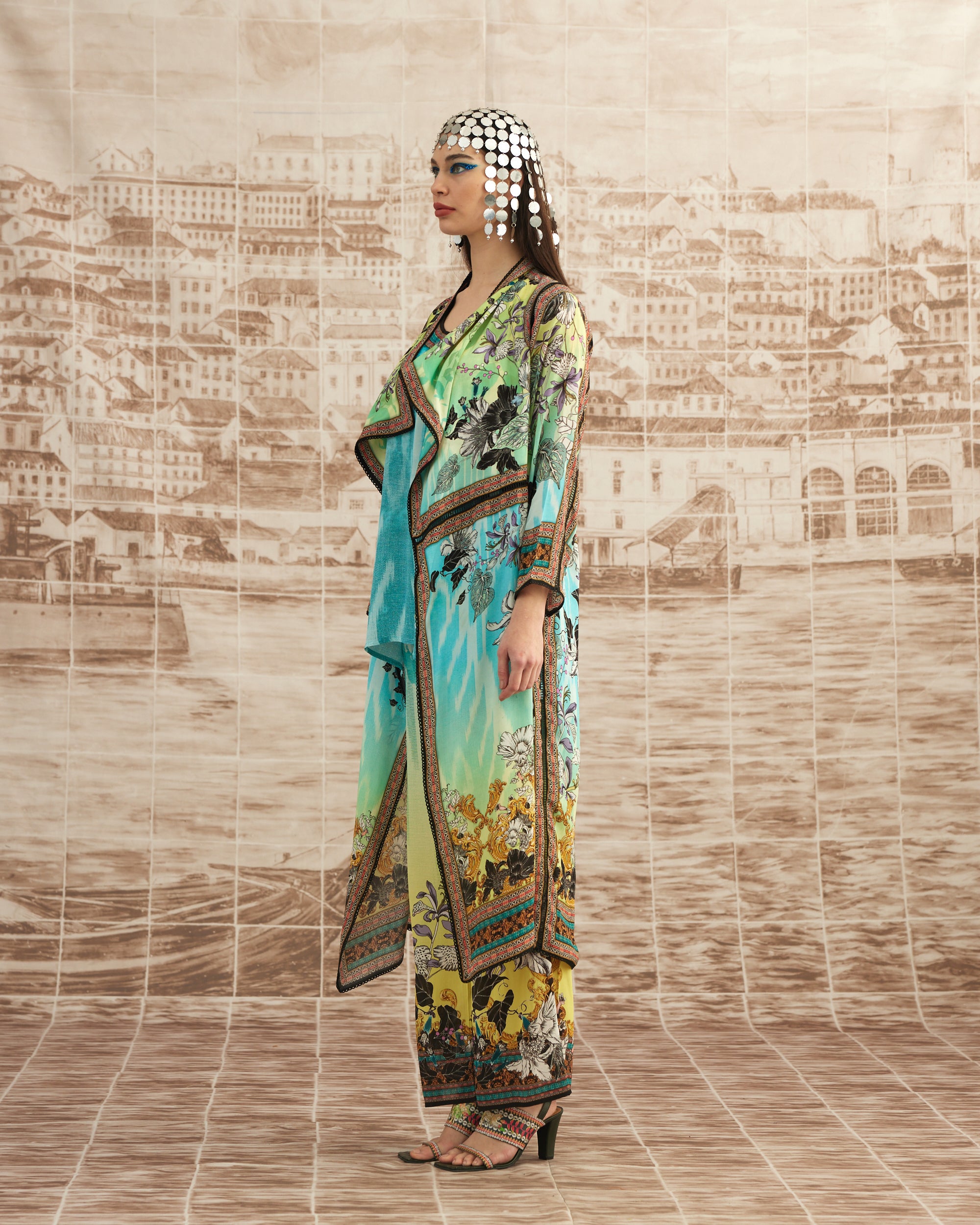 Love in Portofino (Maldives) : Ursula - Aqua/Lime