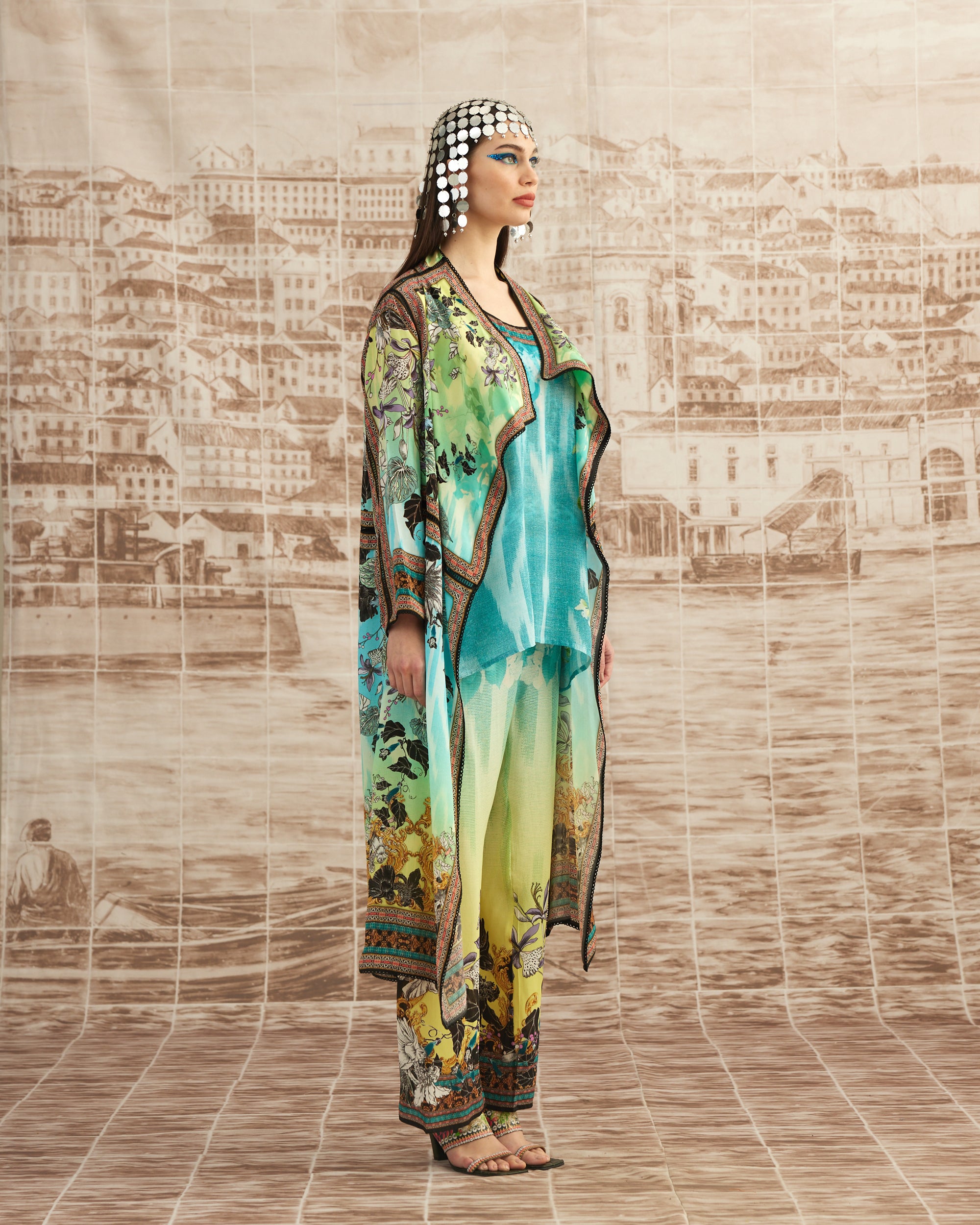 Love in Portofino (Maldives) : Ursula - Aqua/Lime