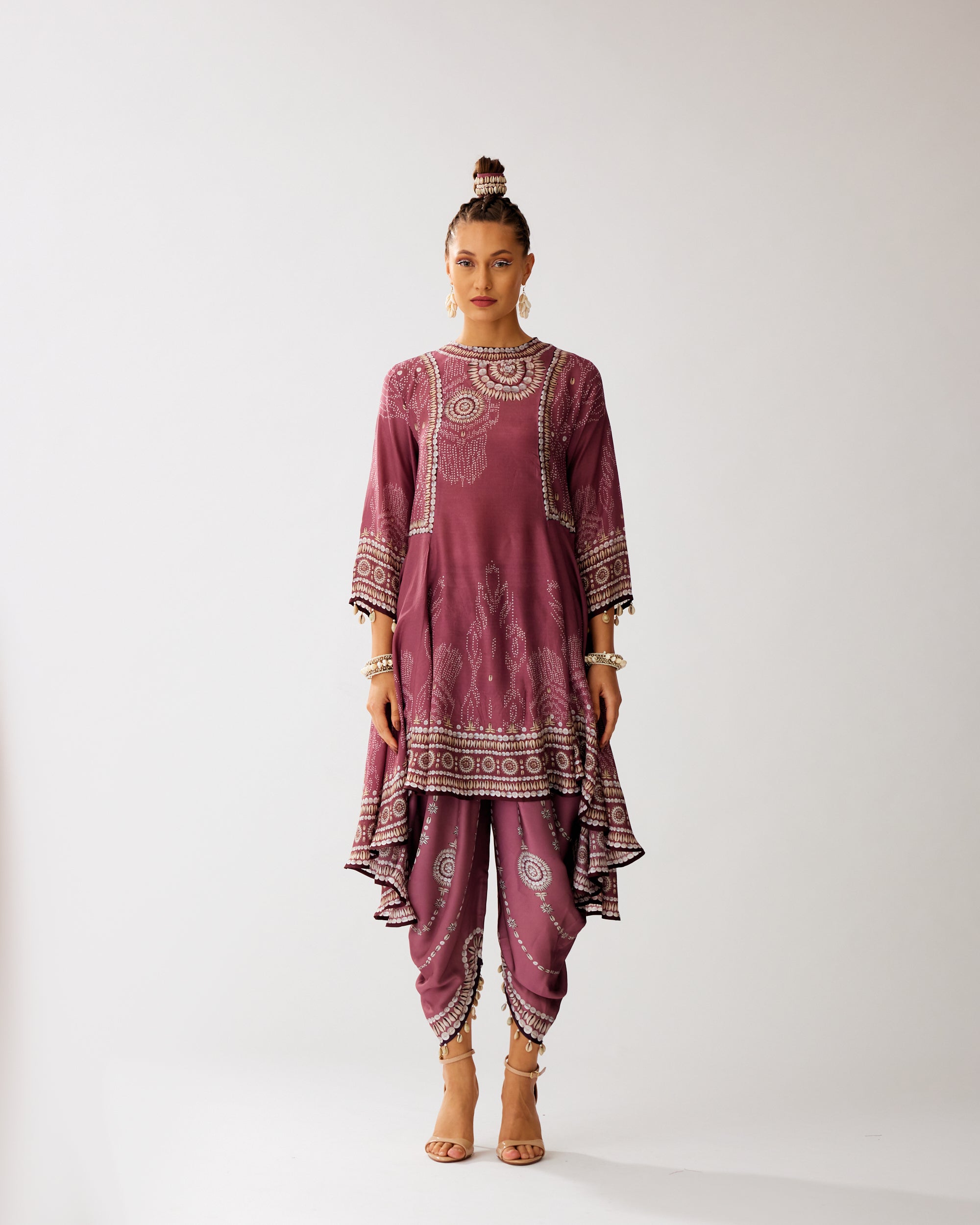Zohra : Aamilah/Salwar - Vintage Rose