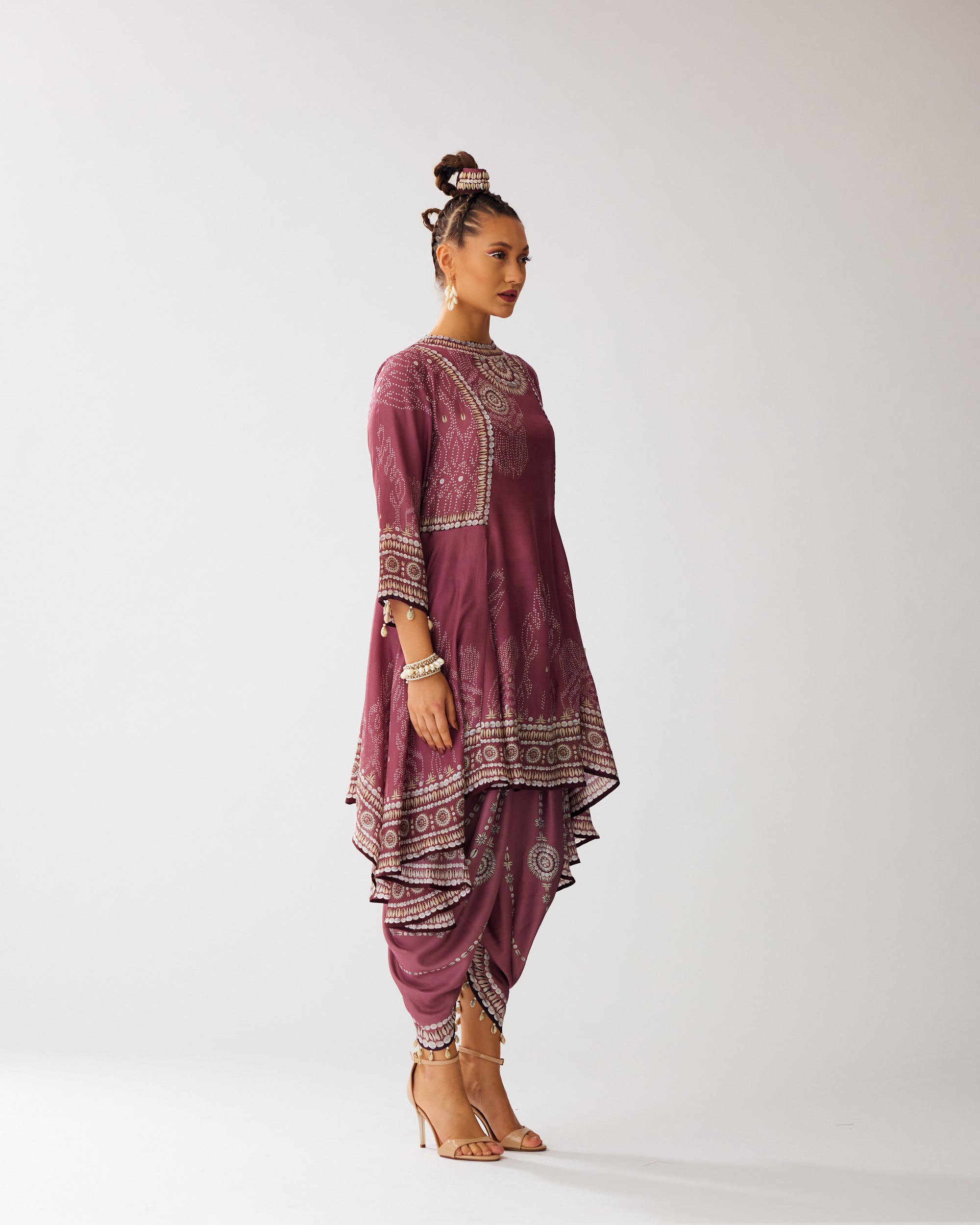 Zohra : Aamilah/Salwar - Vintage Rose