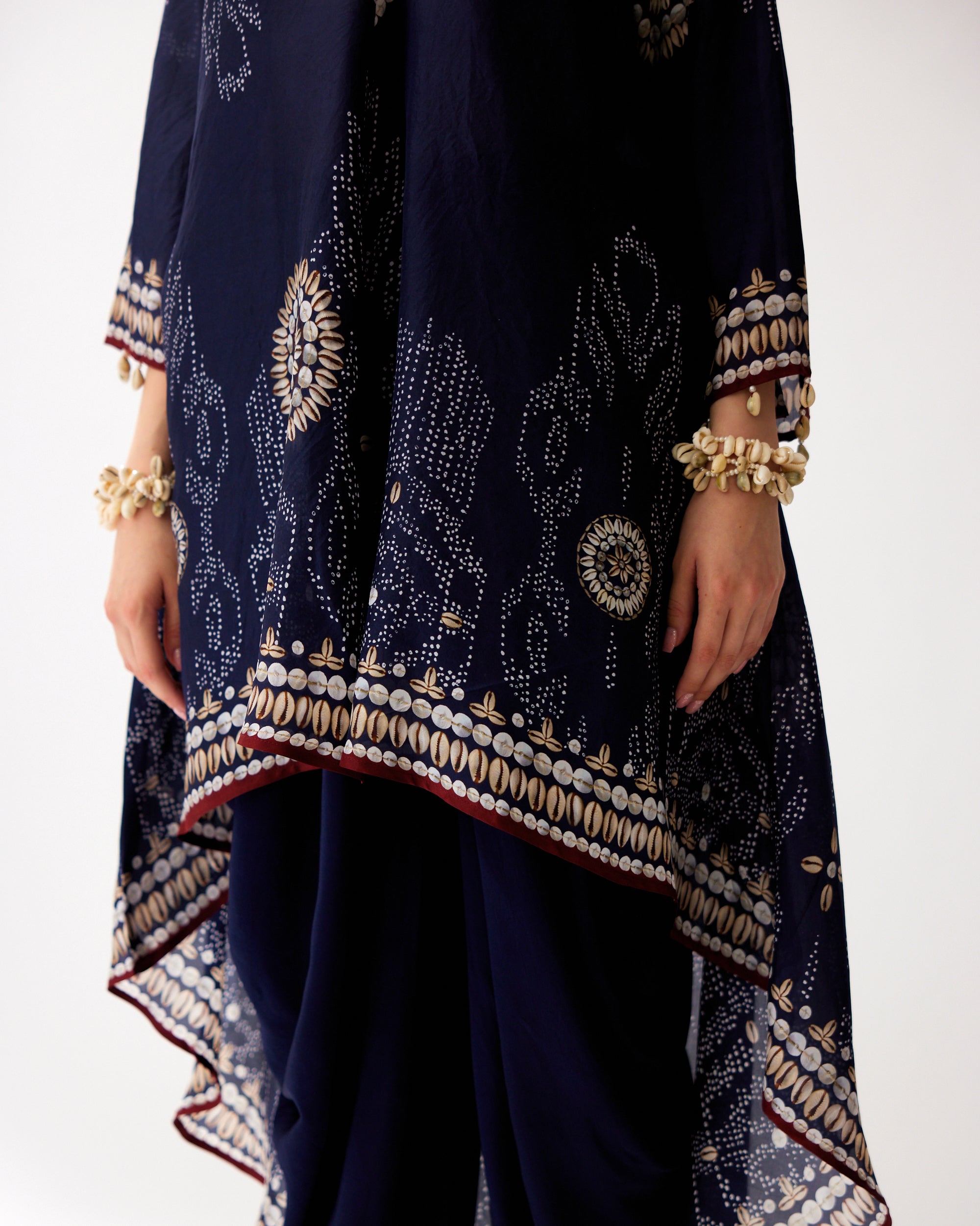 Zohra : Aarvi/Salwar - Navy