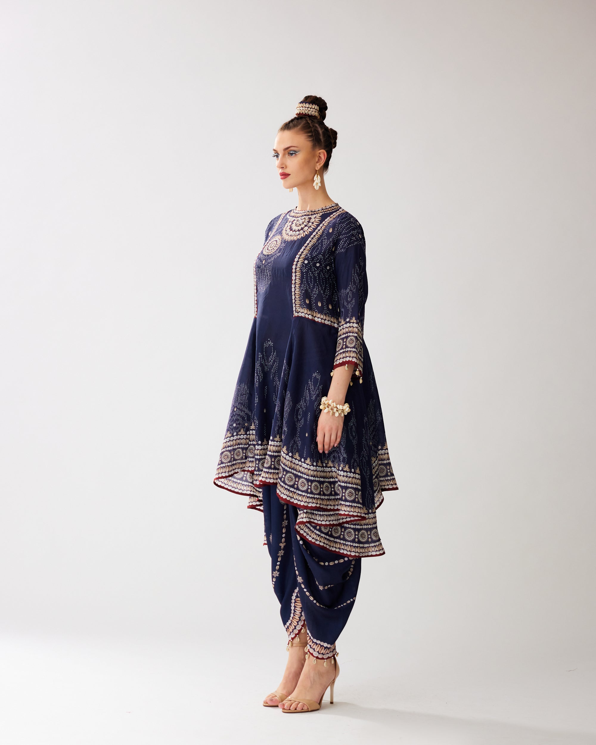 Zohra : Aamilah/Salwar - Navy