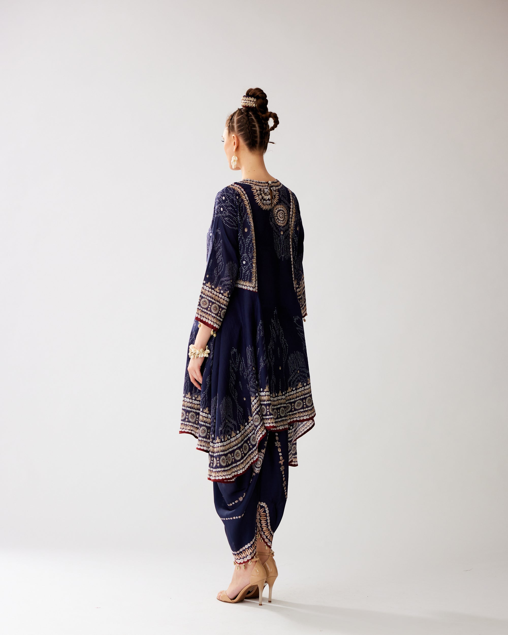 Zohra : Aamilah/Salwar - Navy