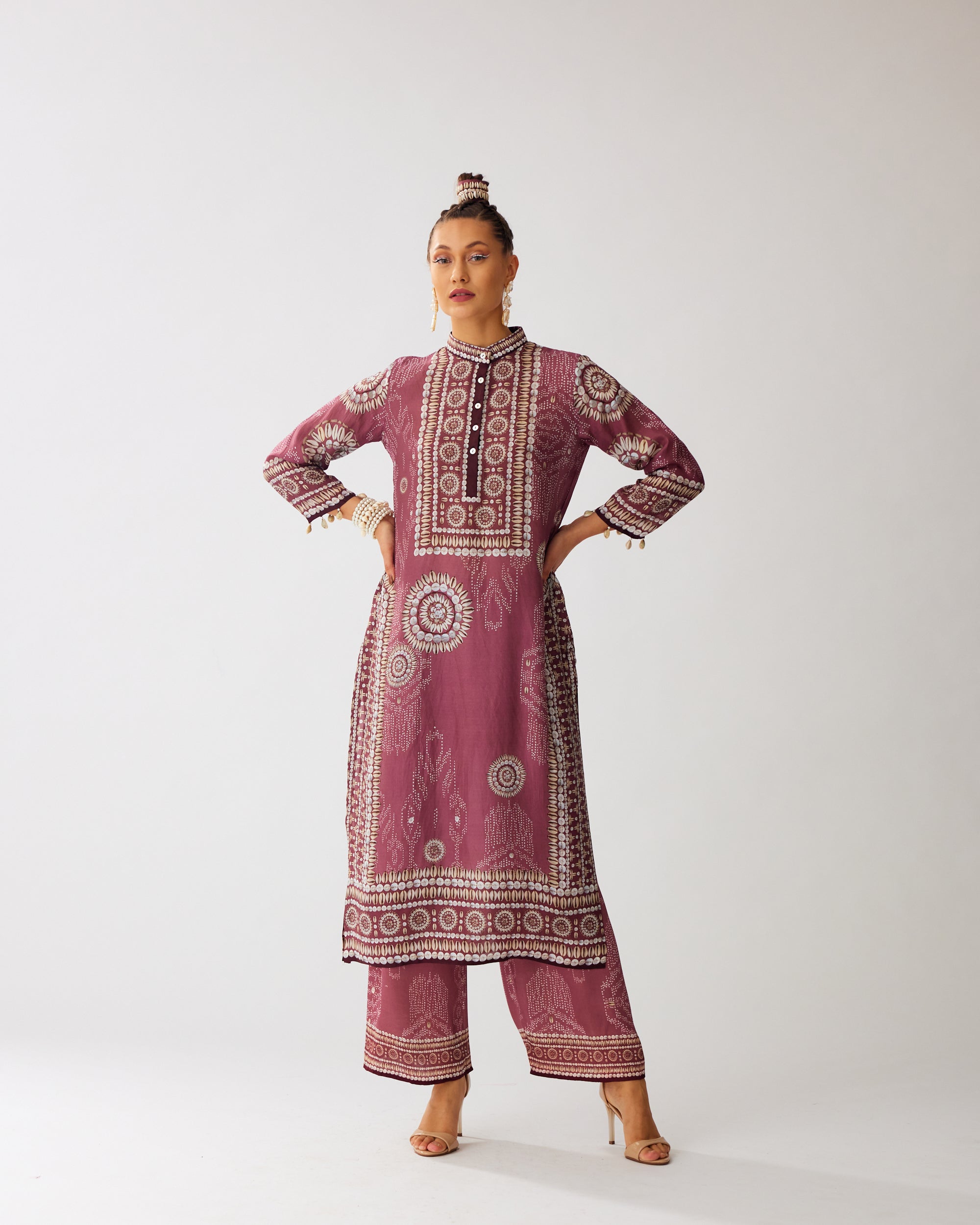 Zohra : Champa - Vintage Rose