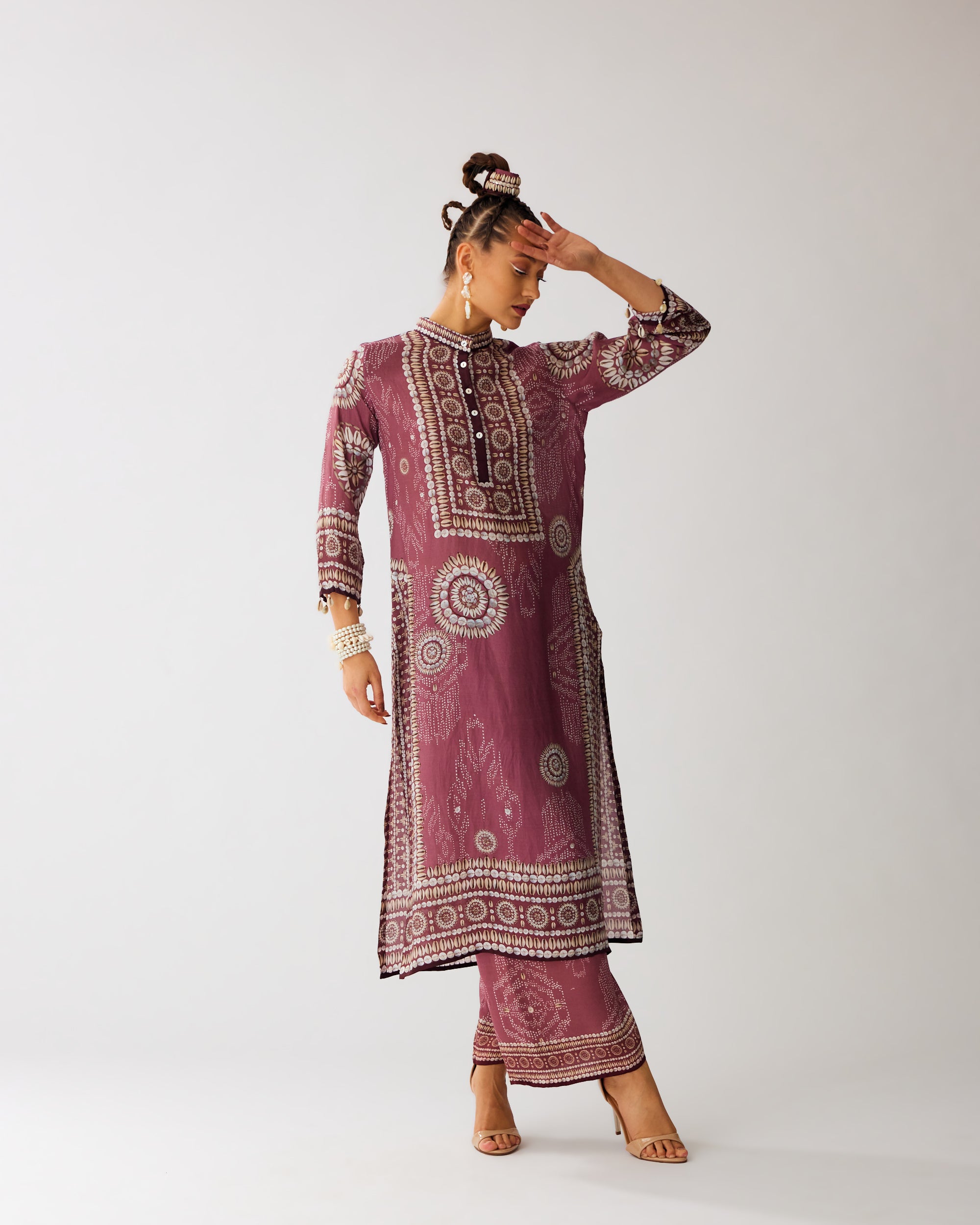 Zohra : Champa - Vintage Rose