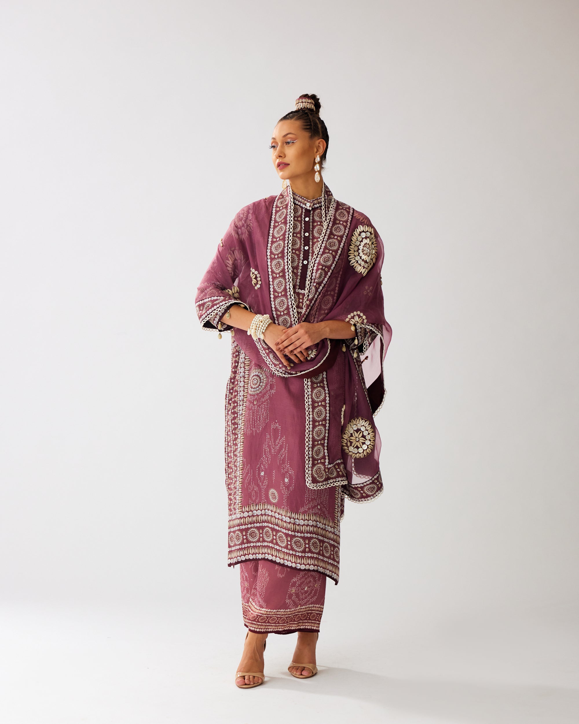 Zohra : Champa - Vintage Rose