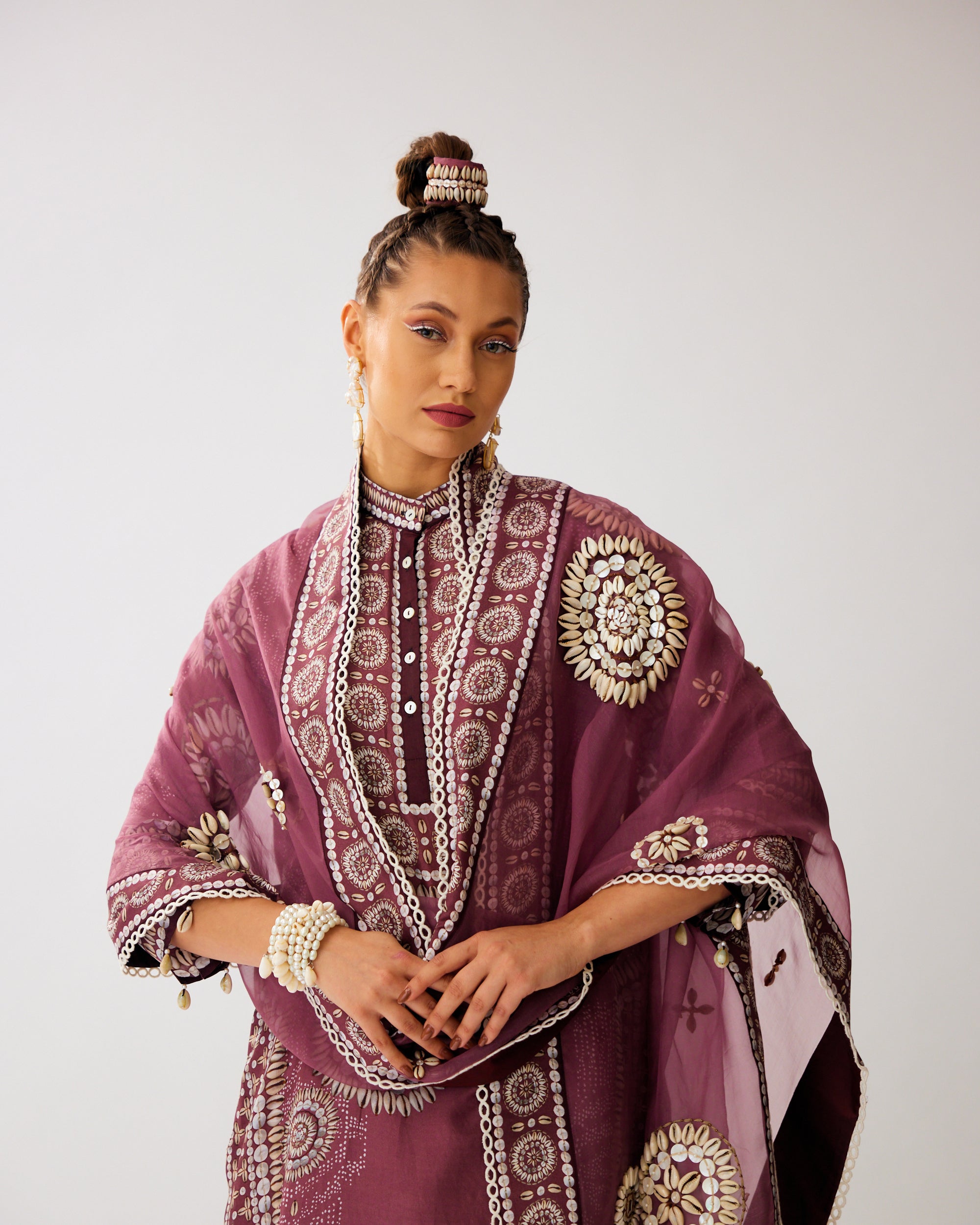Zohra : Champa - Vintage Rose