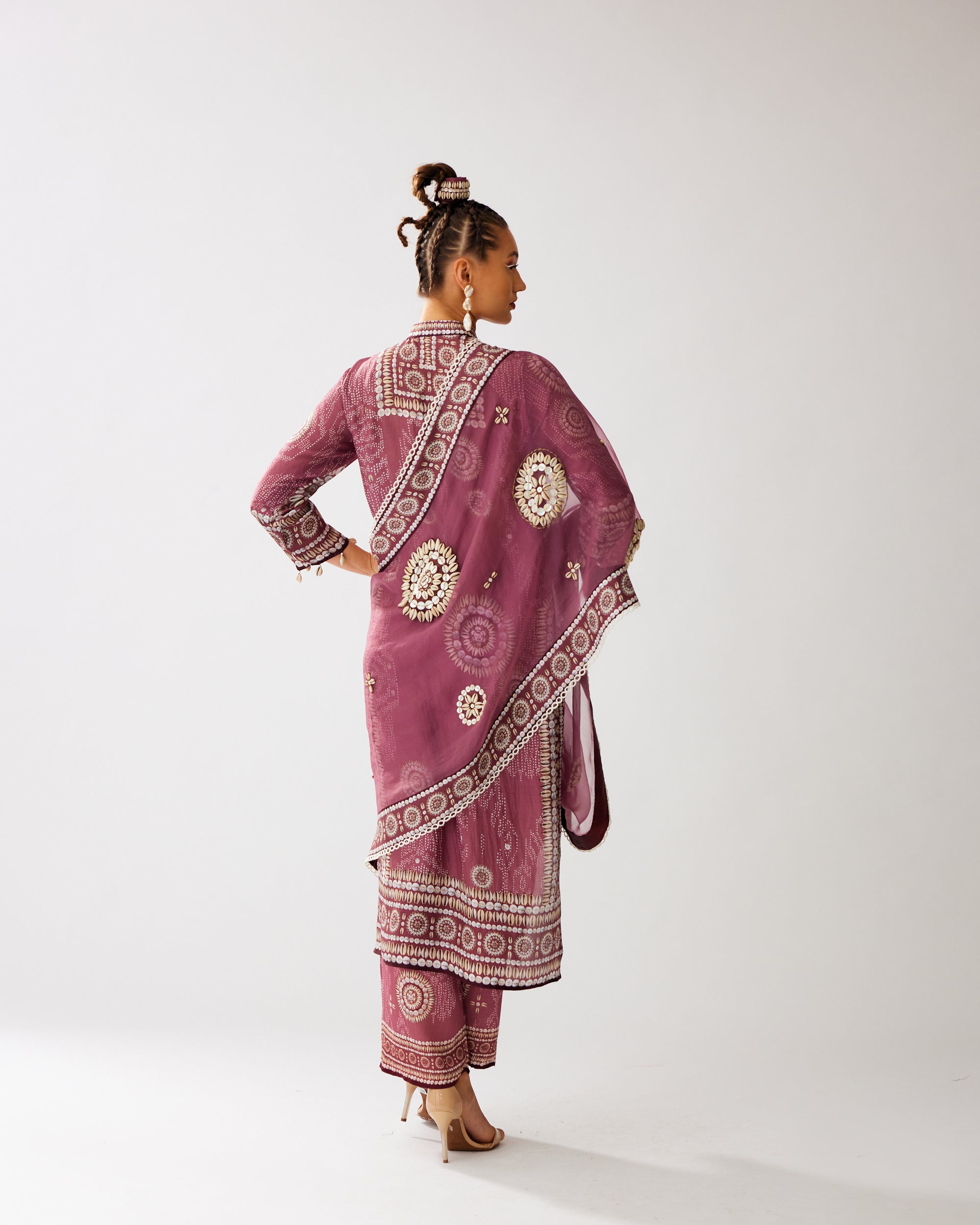 Zohra : Champa - Vintage Rose