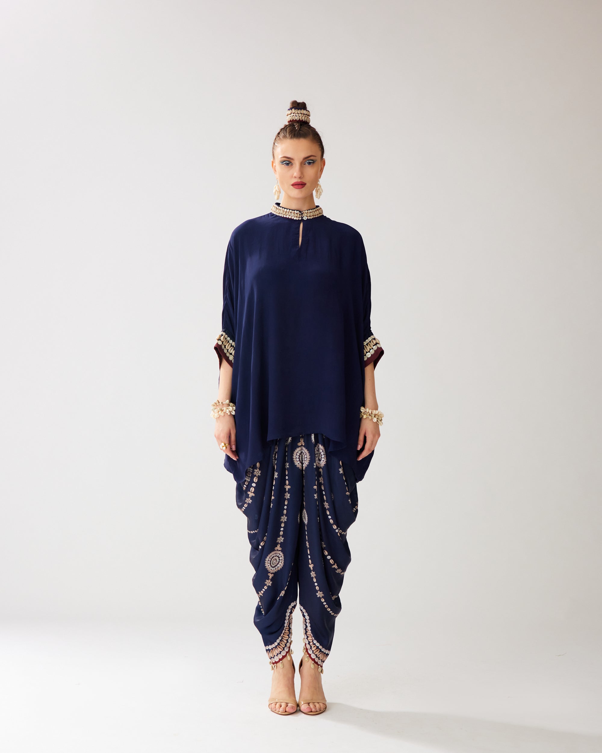 Zohra : Chanel/Salwar - Navy