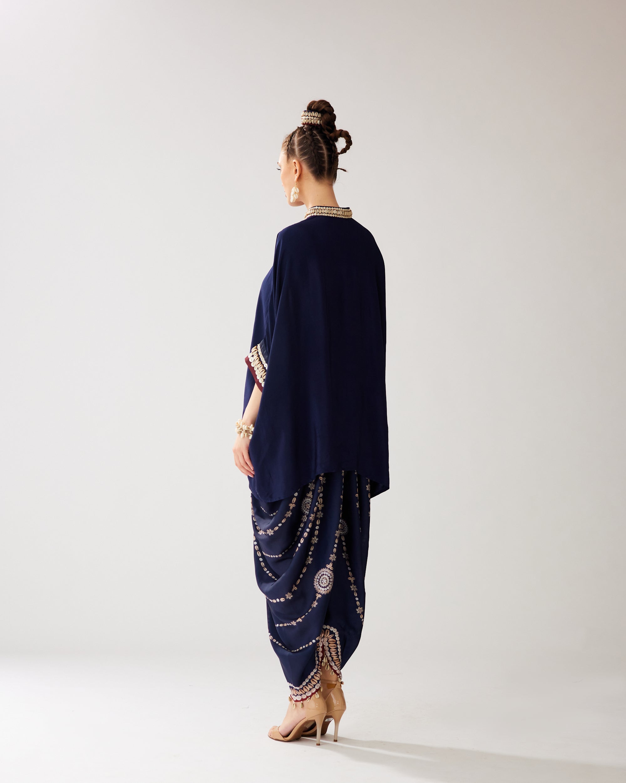 Zohra : Chanel/Salwar - Navy