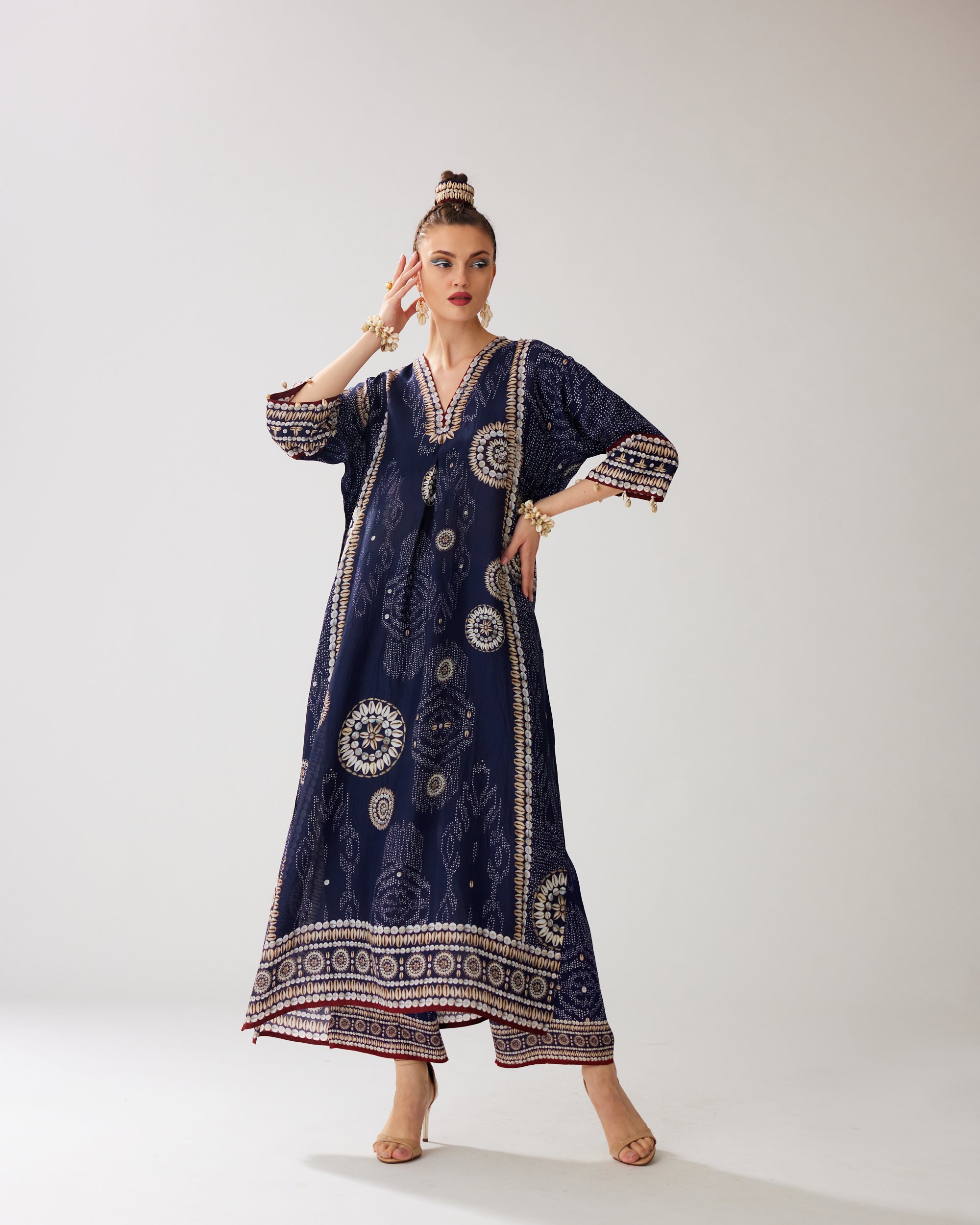 Zohra : Banera - Navy