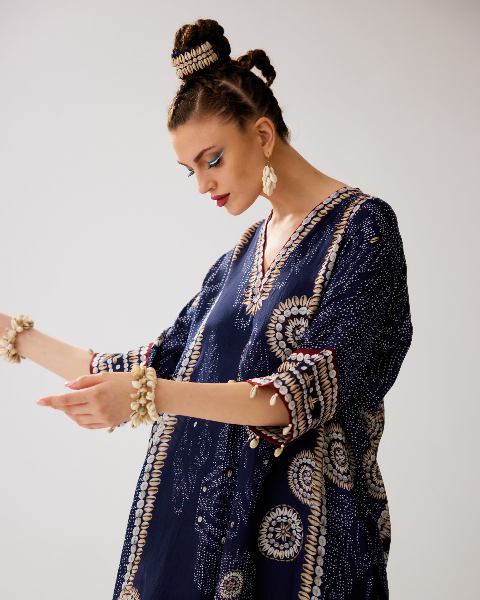 Zohra : Banera - Navy