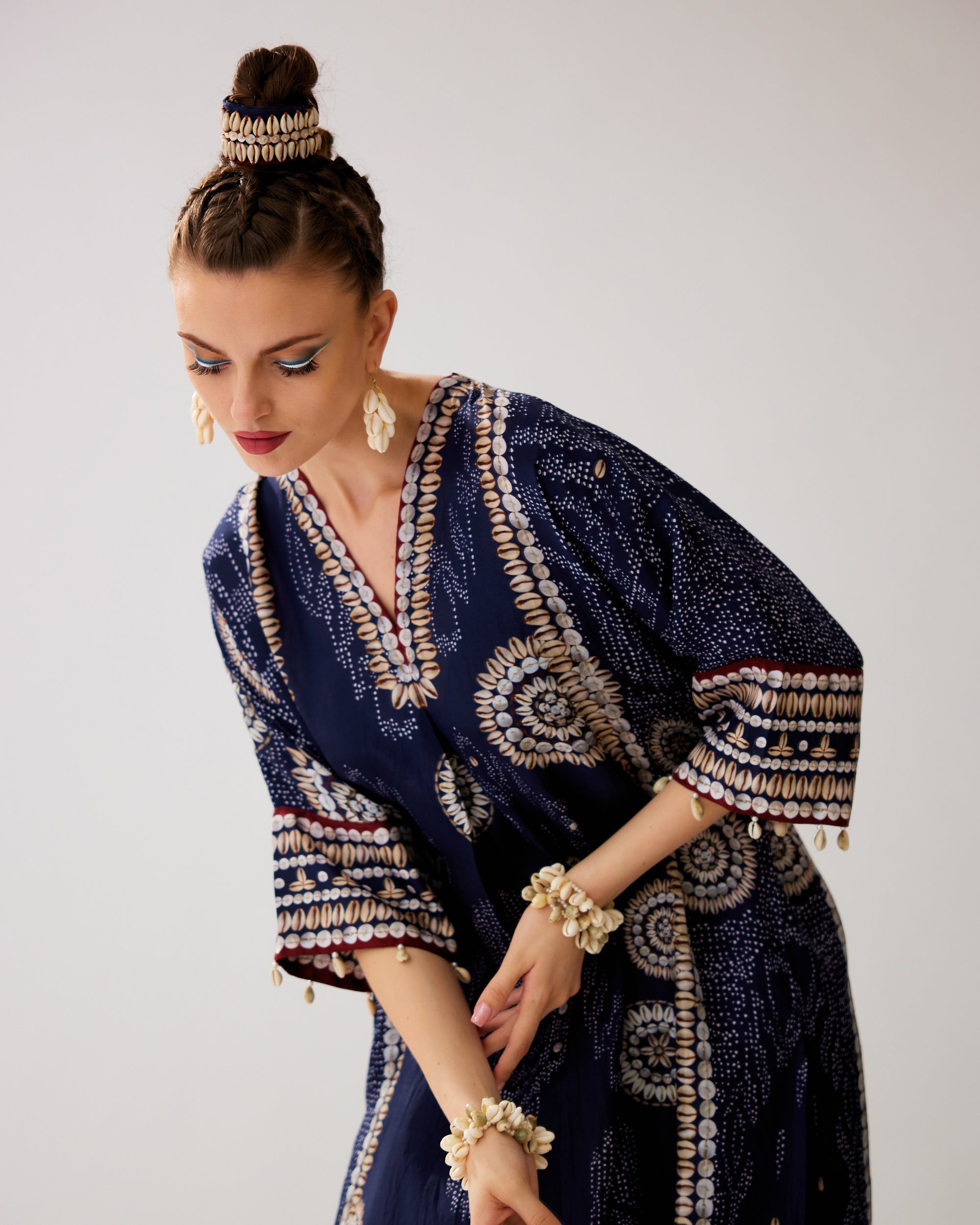 Zohra : Banera - Navy