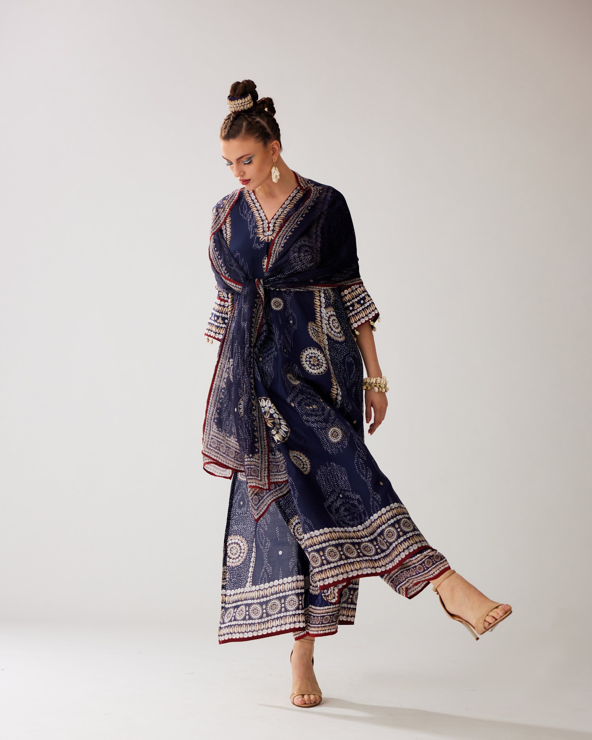 Zohra : Banera - Navy