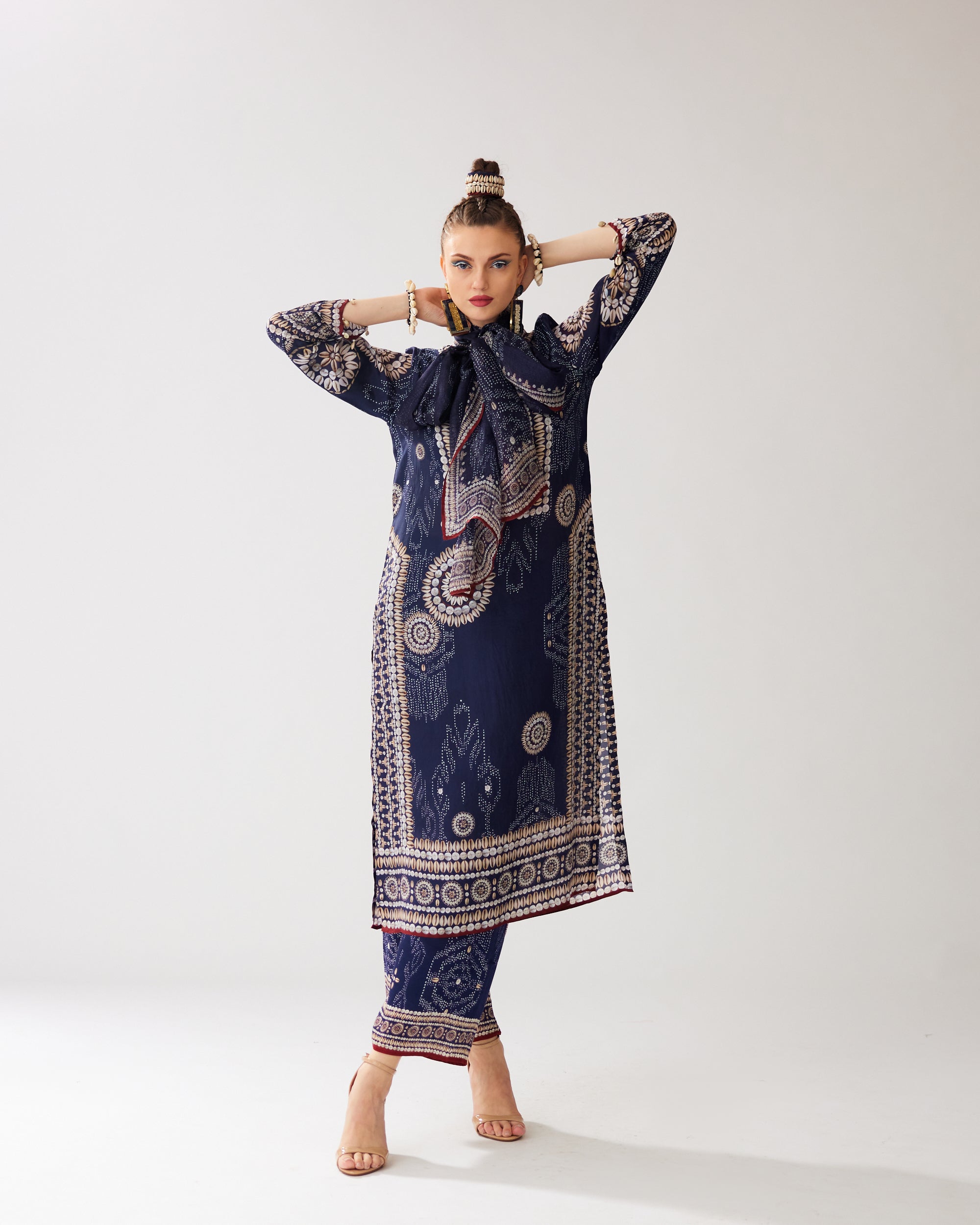 Zohra : Champa - Navy