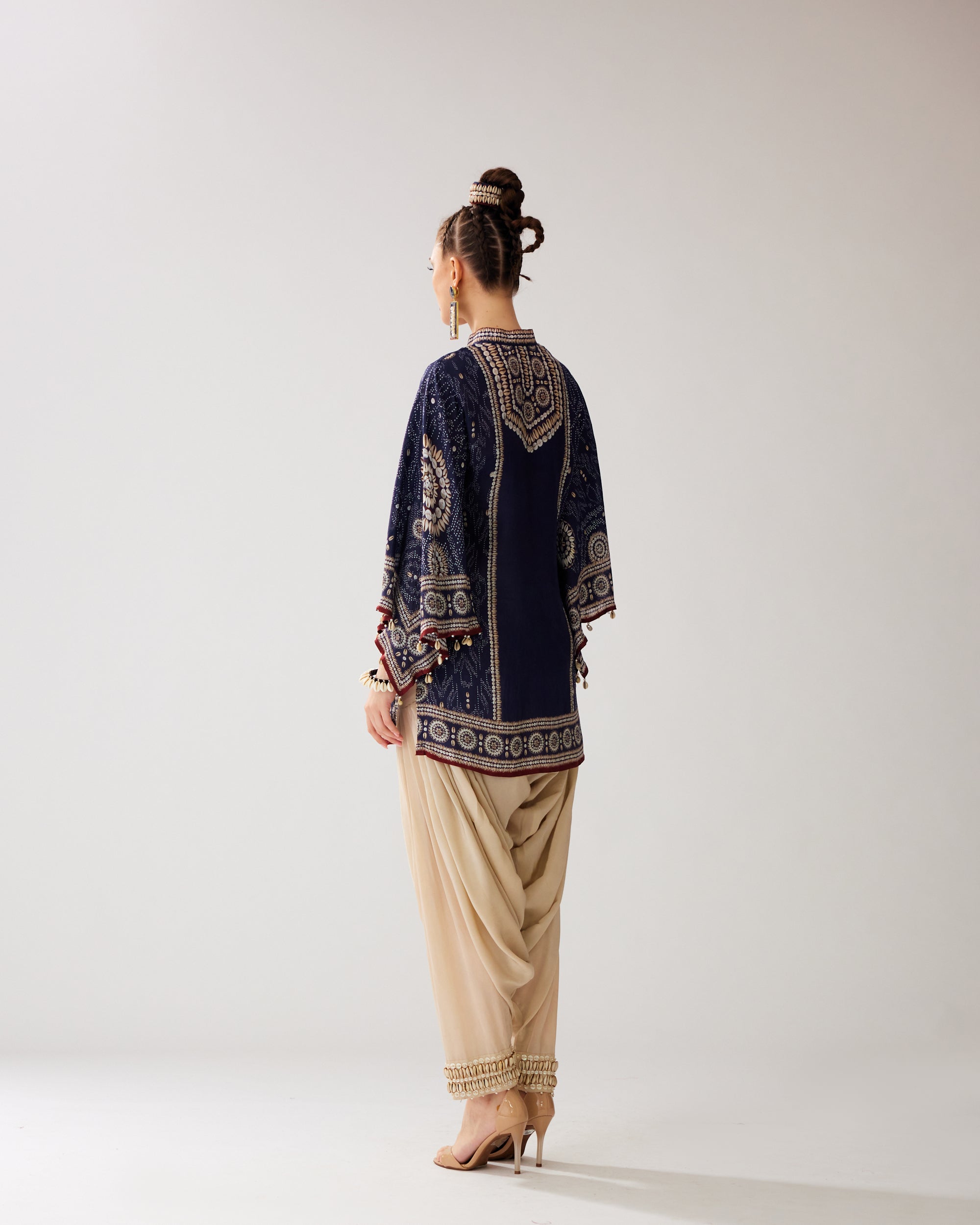 Zohra : Nylla/Salwar - Navy