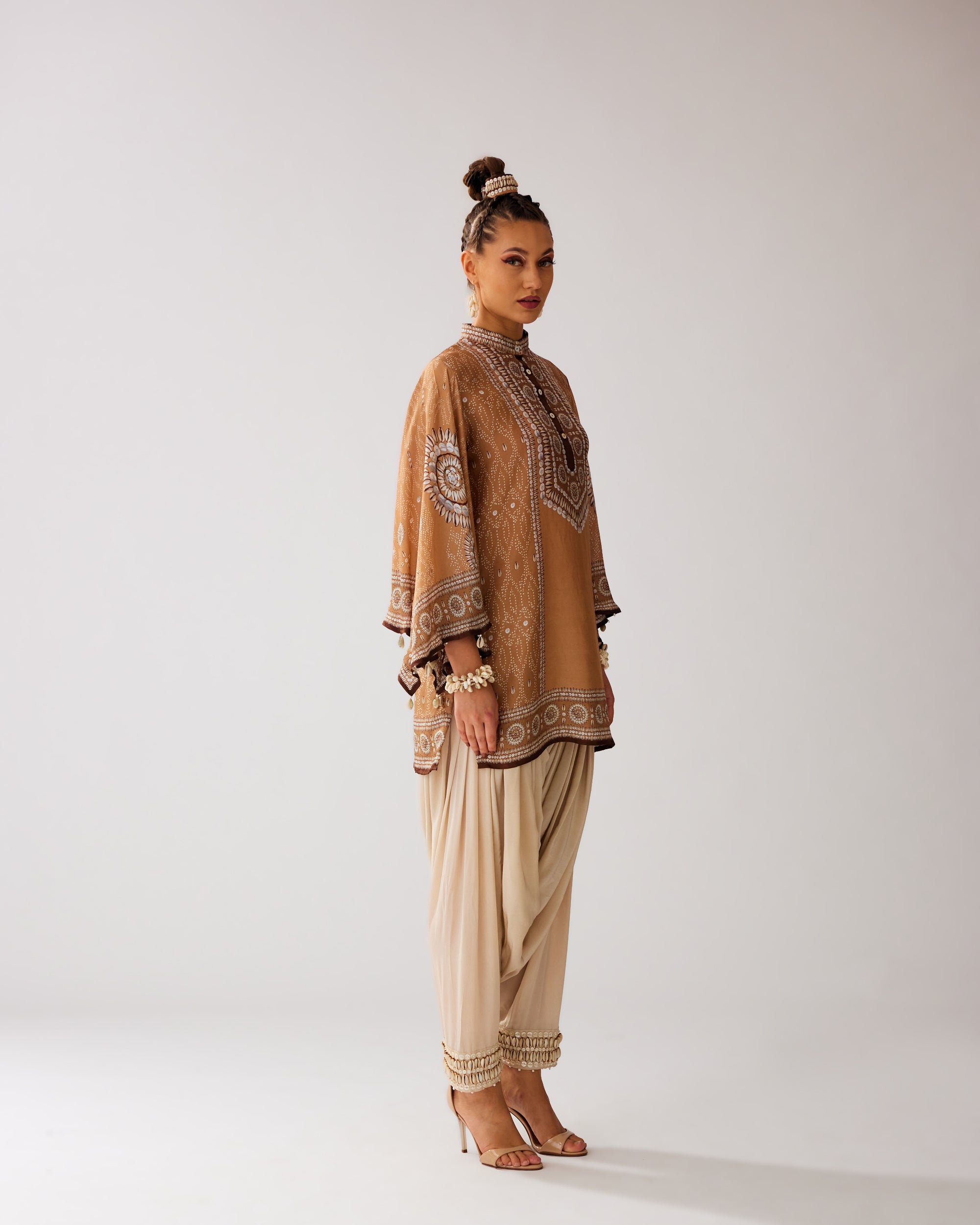 Zohra : Nylla/Salwar - Caramel